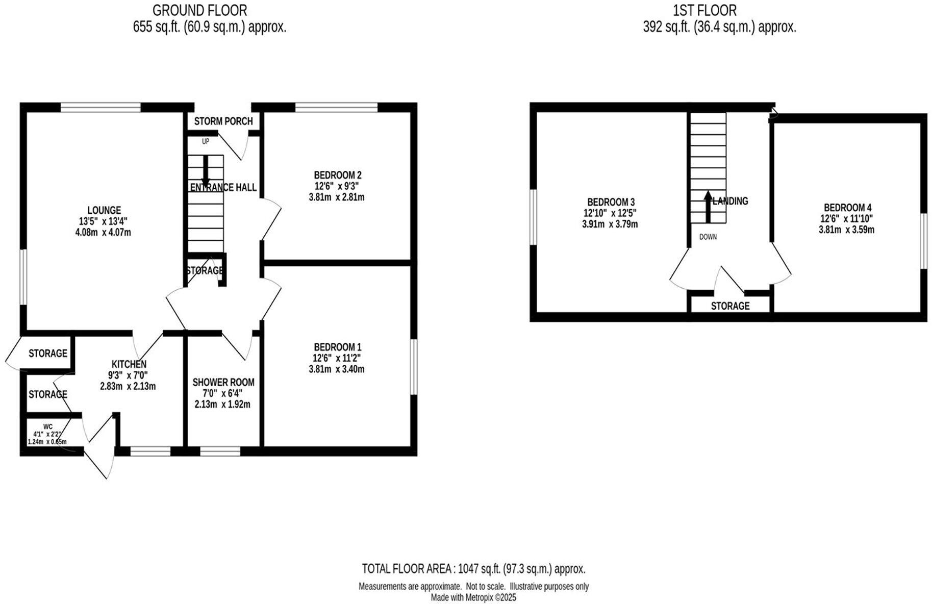 High Street, Bollington, SK10 floorplan