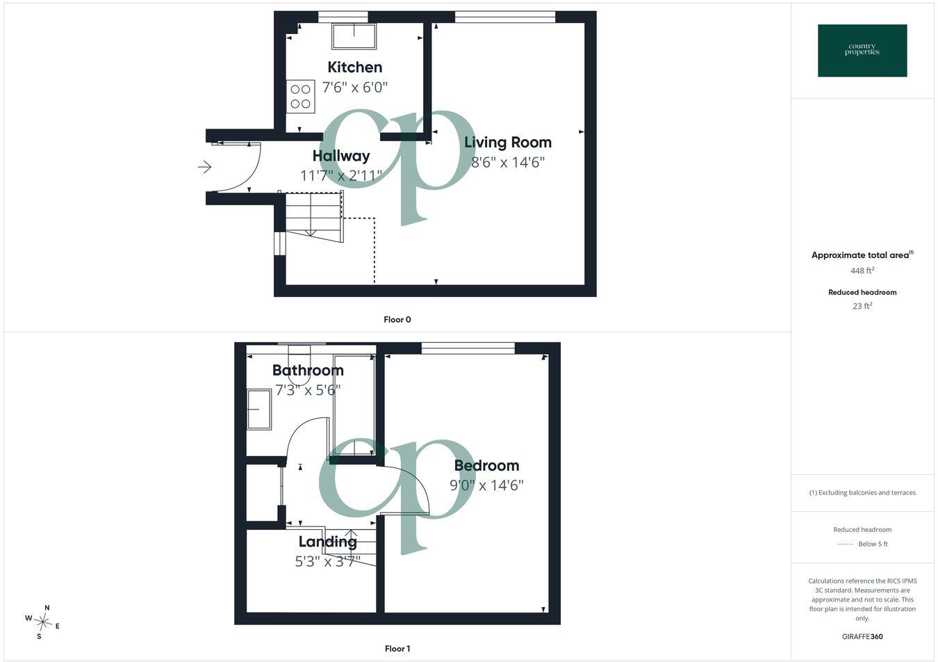 Jeve Close, Baldock, SG7 floorplan