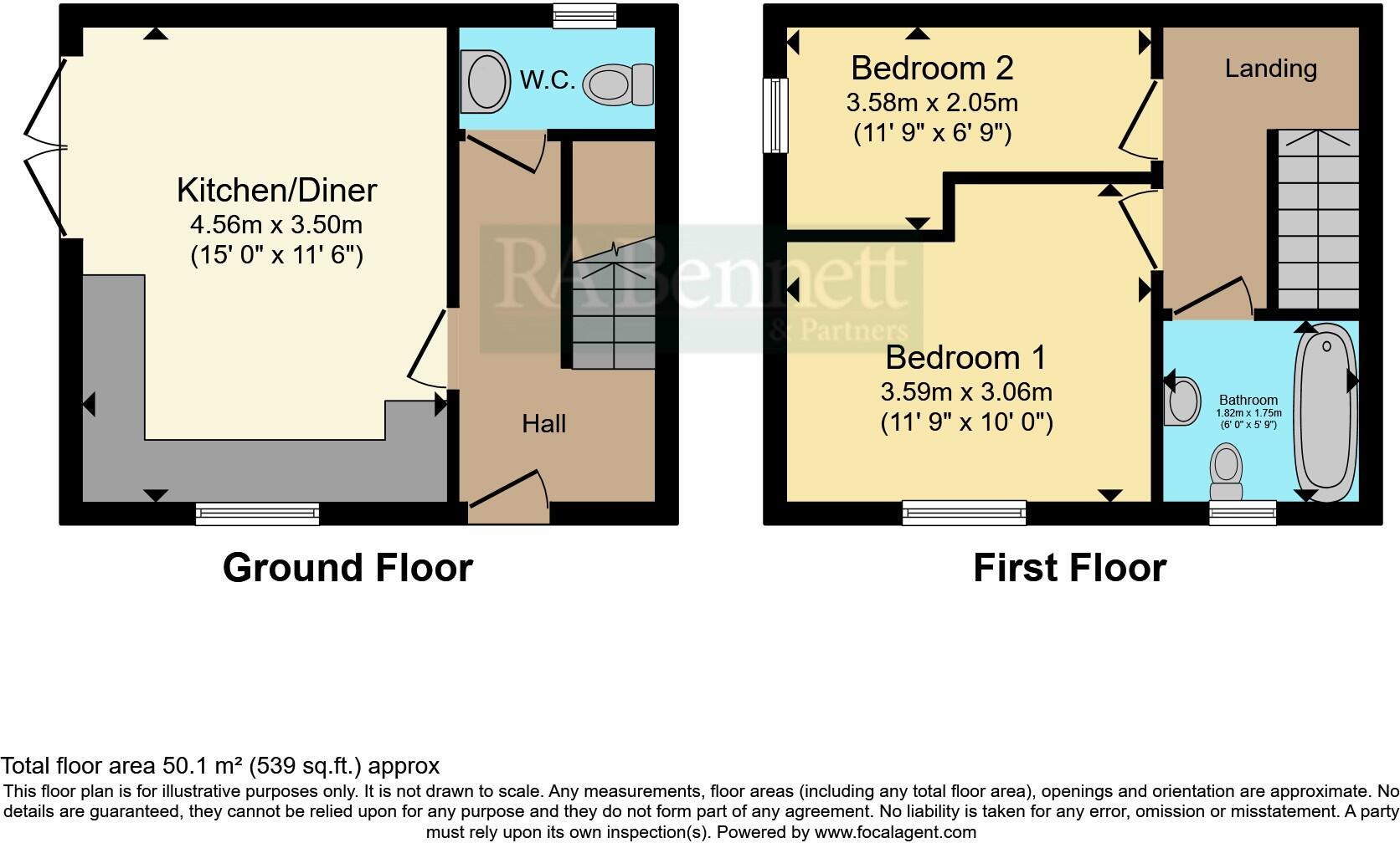 Cam Pitch, Cam, Dursley, Gloucestershire, GL11 floorplan