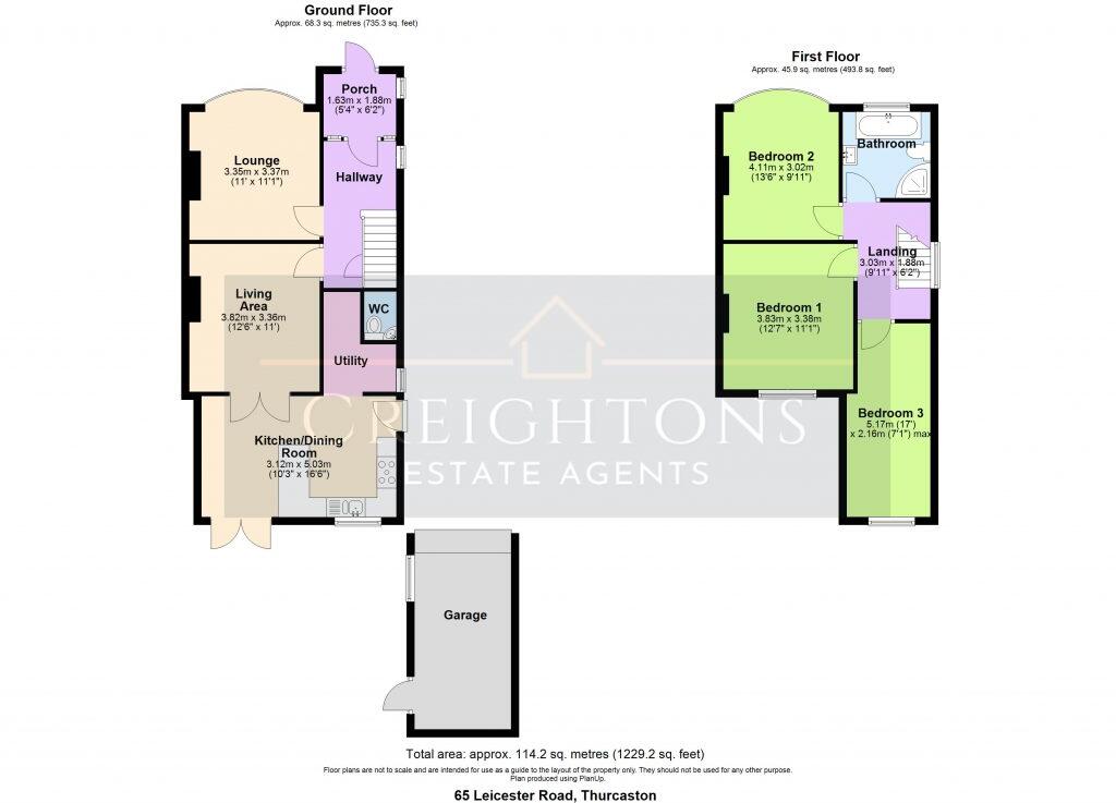 Leicester Road, Thurcaston floorplan