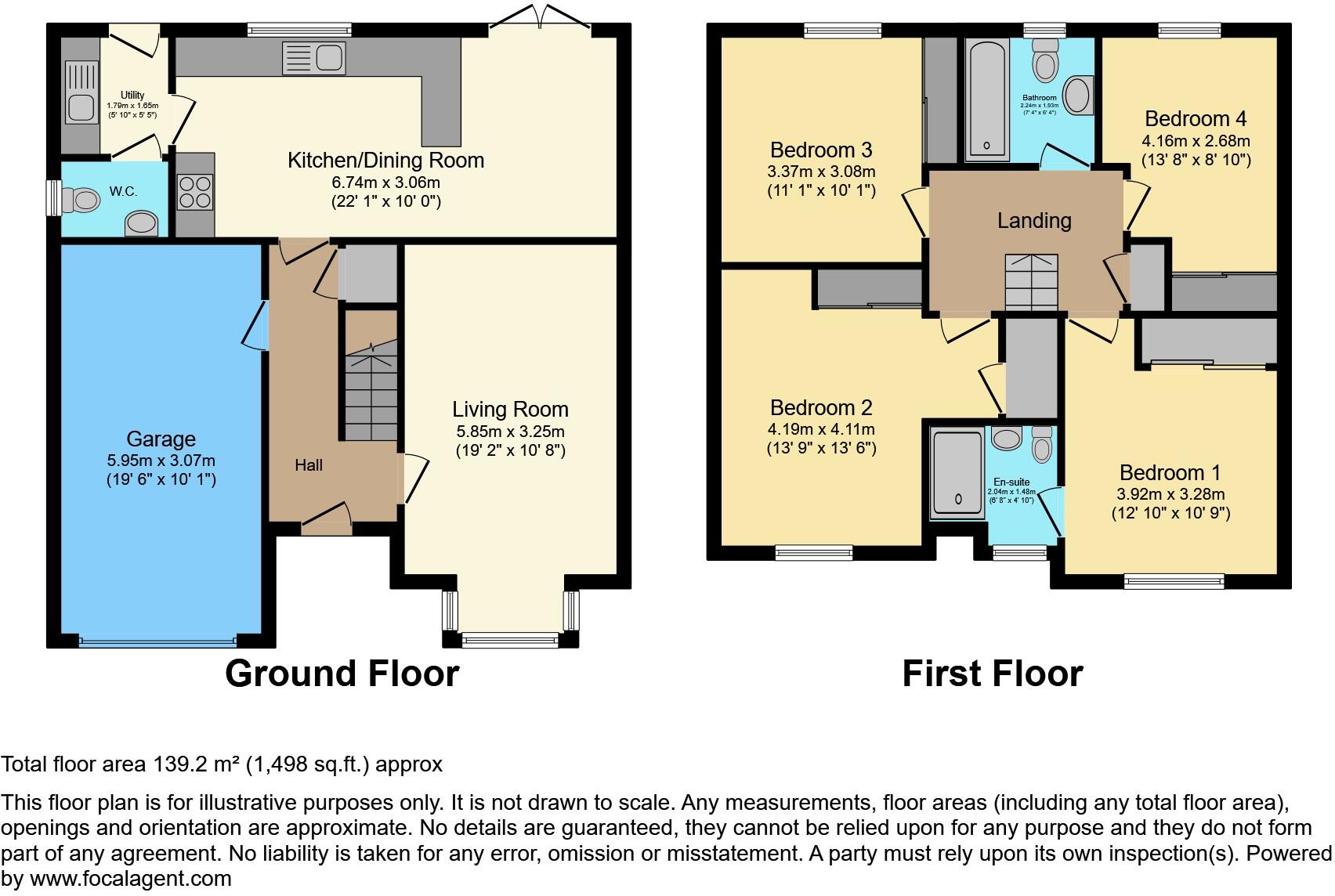 26, Chestnut Drive, Thorpe Willoughby, Selby, YO8 floorplan