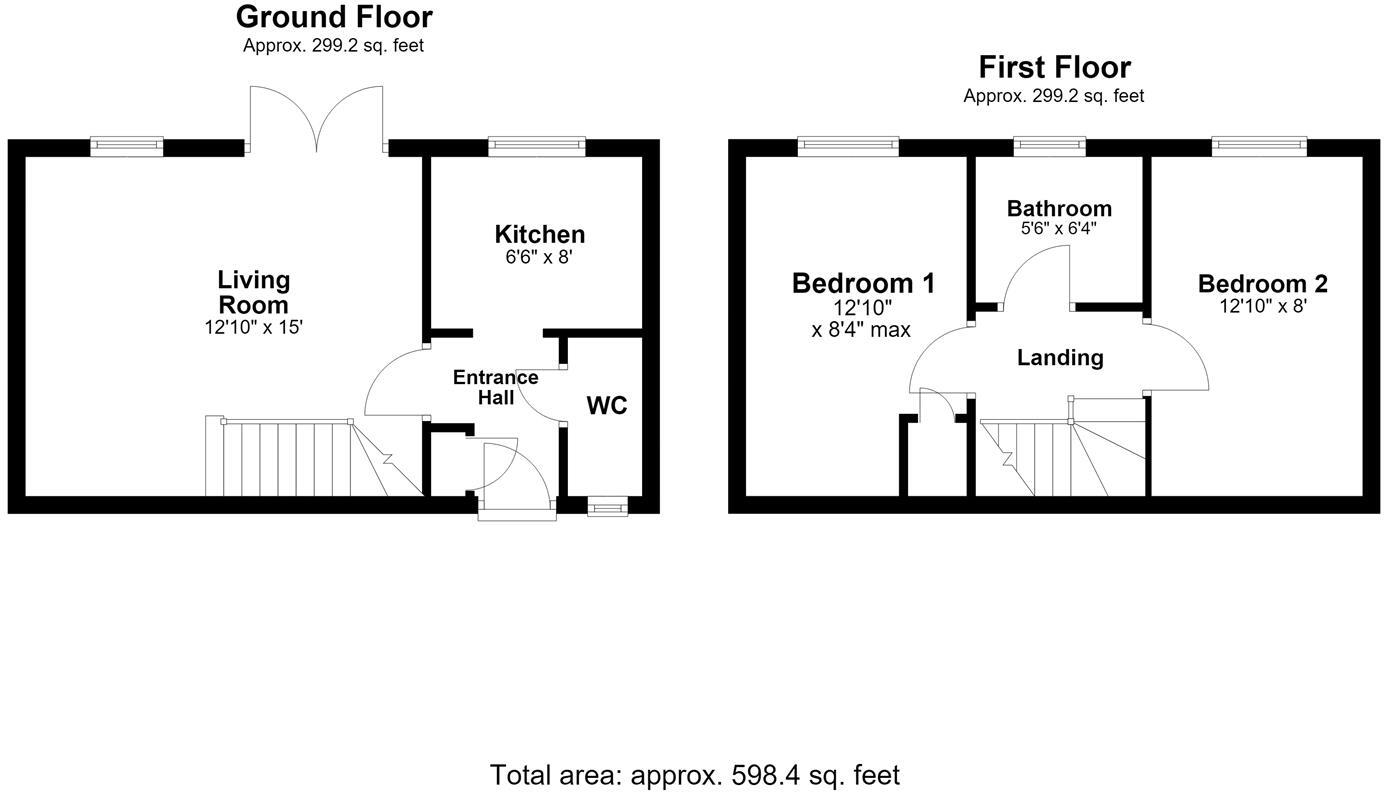 Buttercup Close, Corby floorplan
