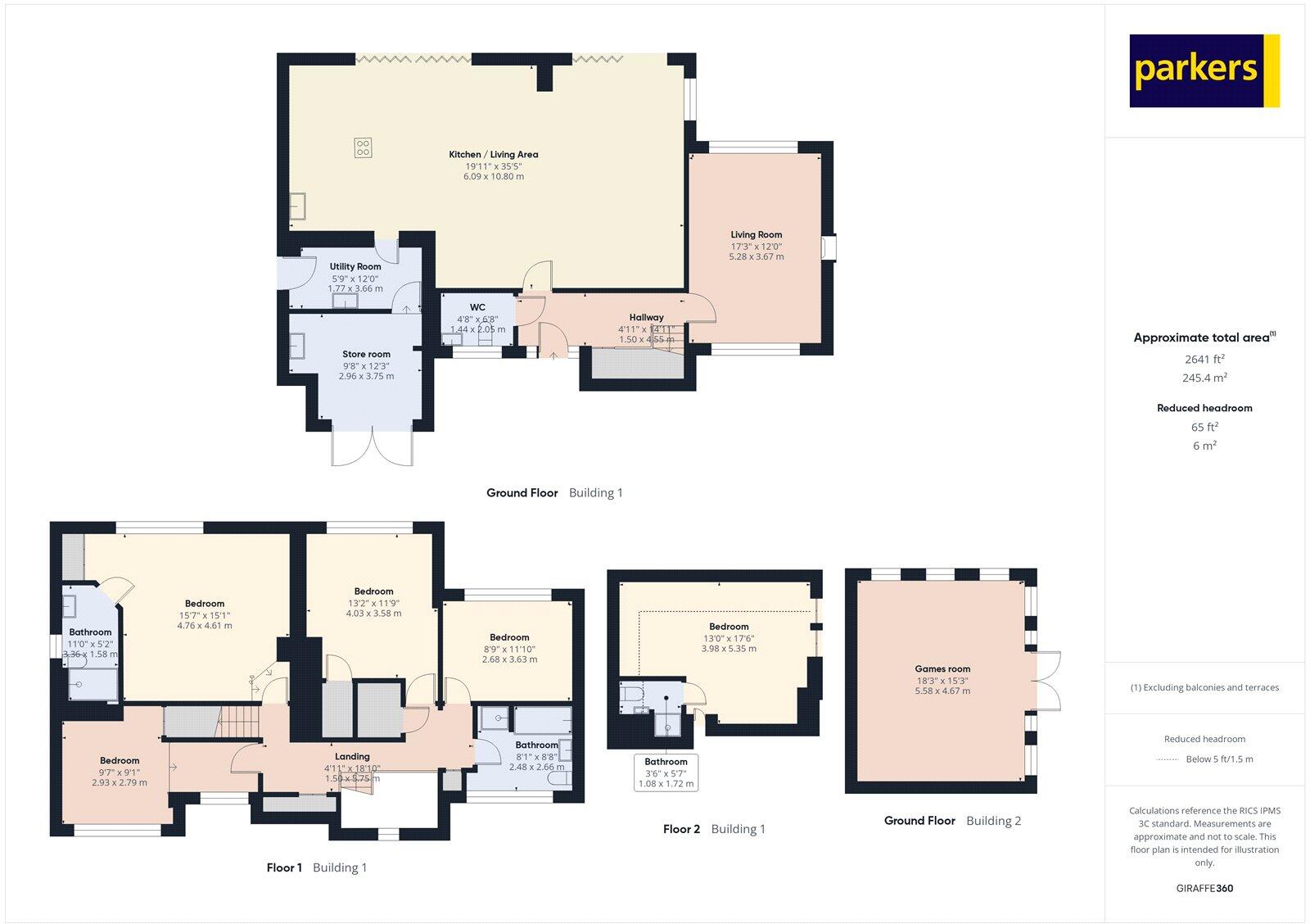 Beech Road, Purley on Thames, Reading, Berkshire, RG8 floorplan