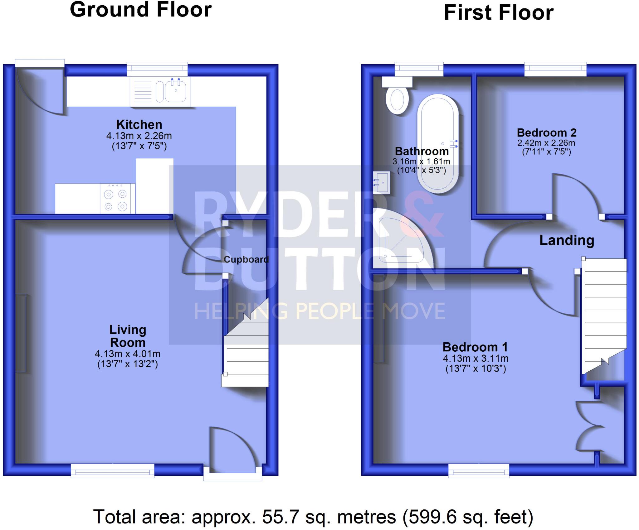 Rochdale Road, Ramsbottom, Bury, BL0 floorplan