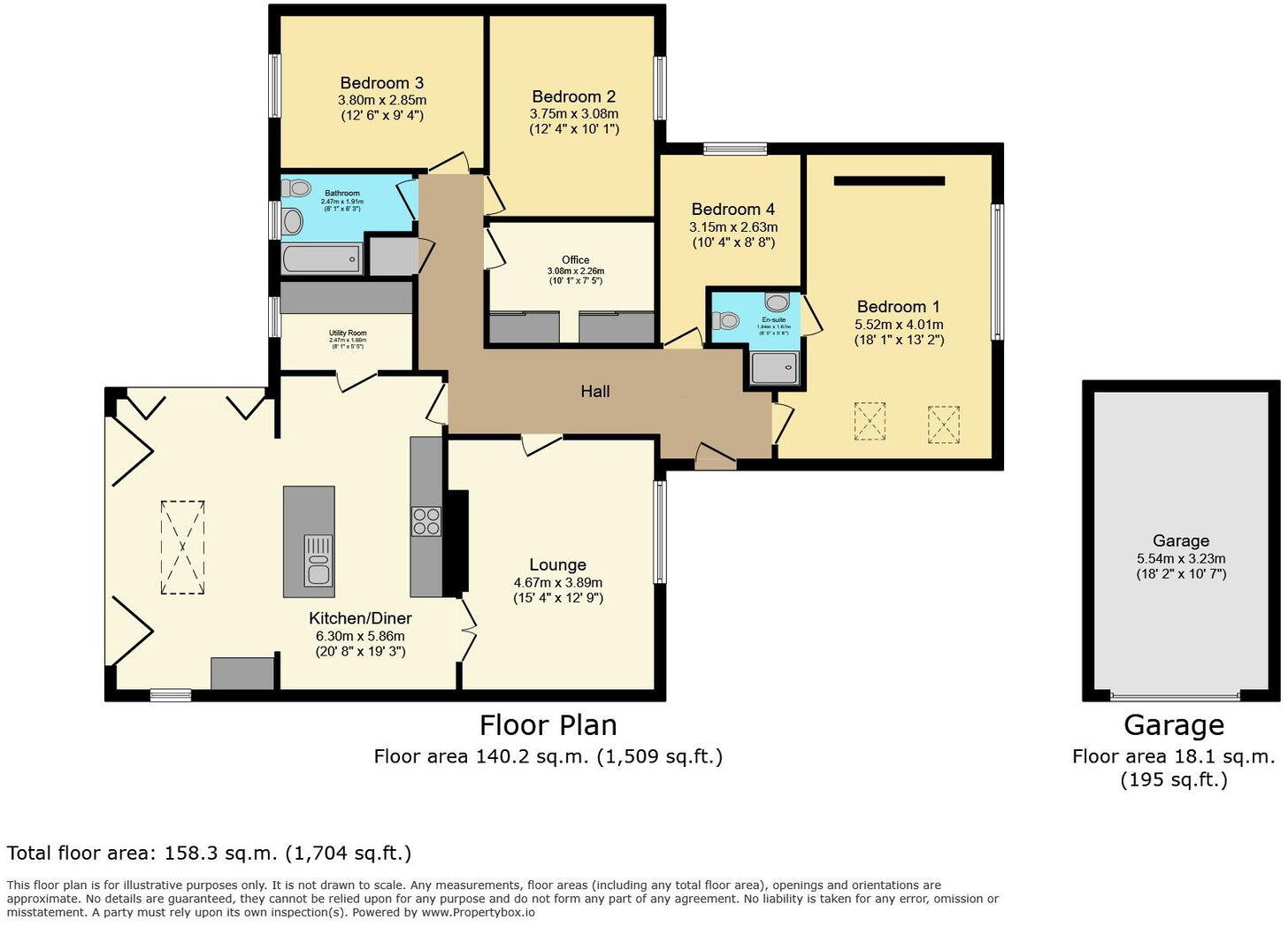 Station Road, Rawcliffe, Goole, DN14 8NQ floorplan