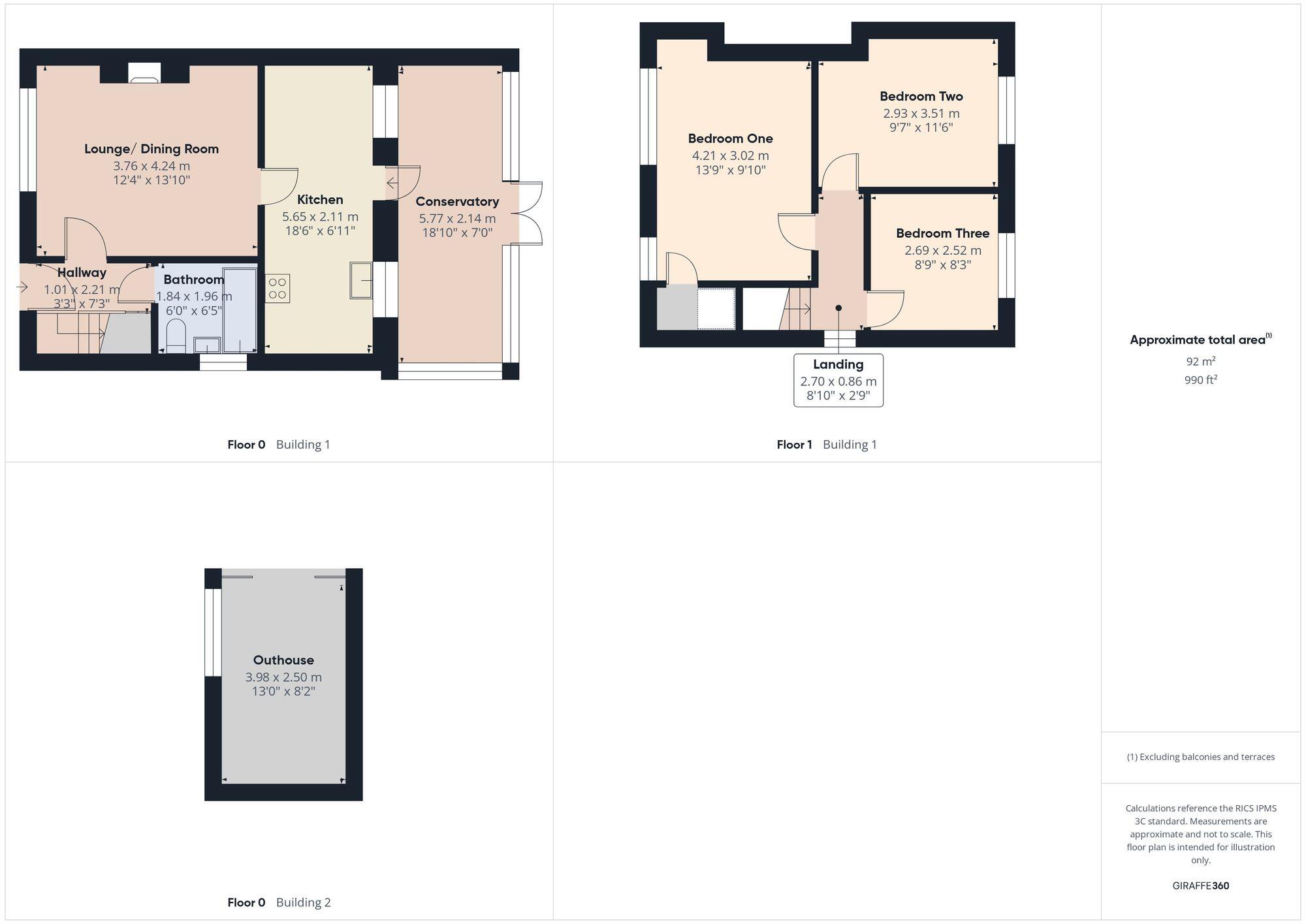 George Street, Evesham, WR11 floorplan