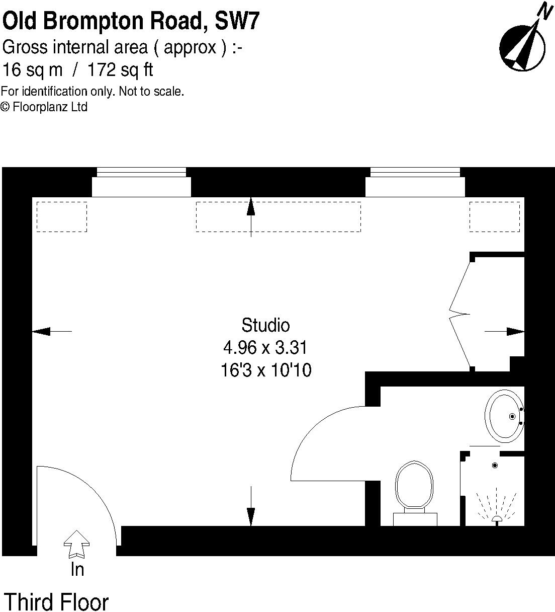 Old Brompton Road, South Kensington, London, SW7 floorplan