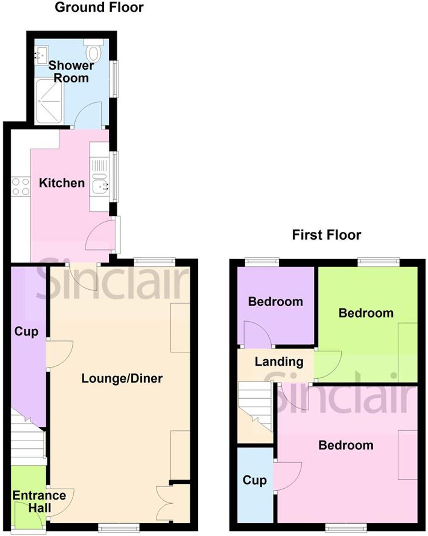 Breach Road, Coalville, LE67 floorplan