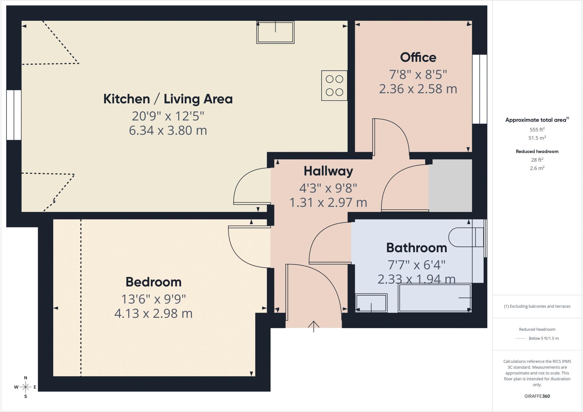 Hebers Court, Whalley Road, Middleton, Manchester, M24 floorplan
