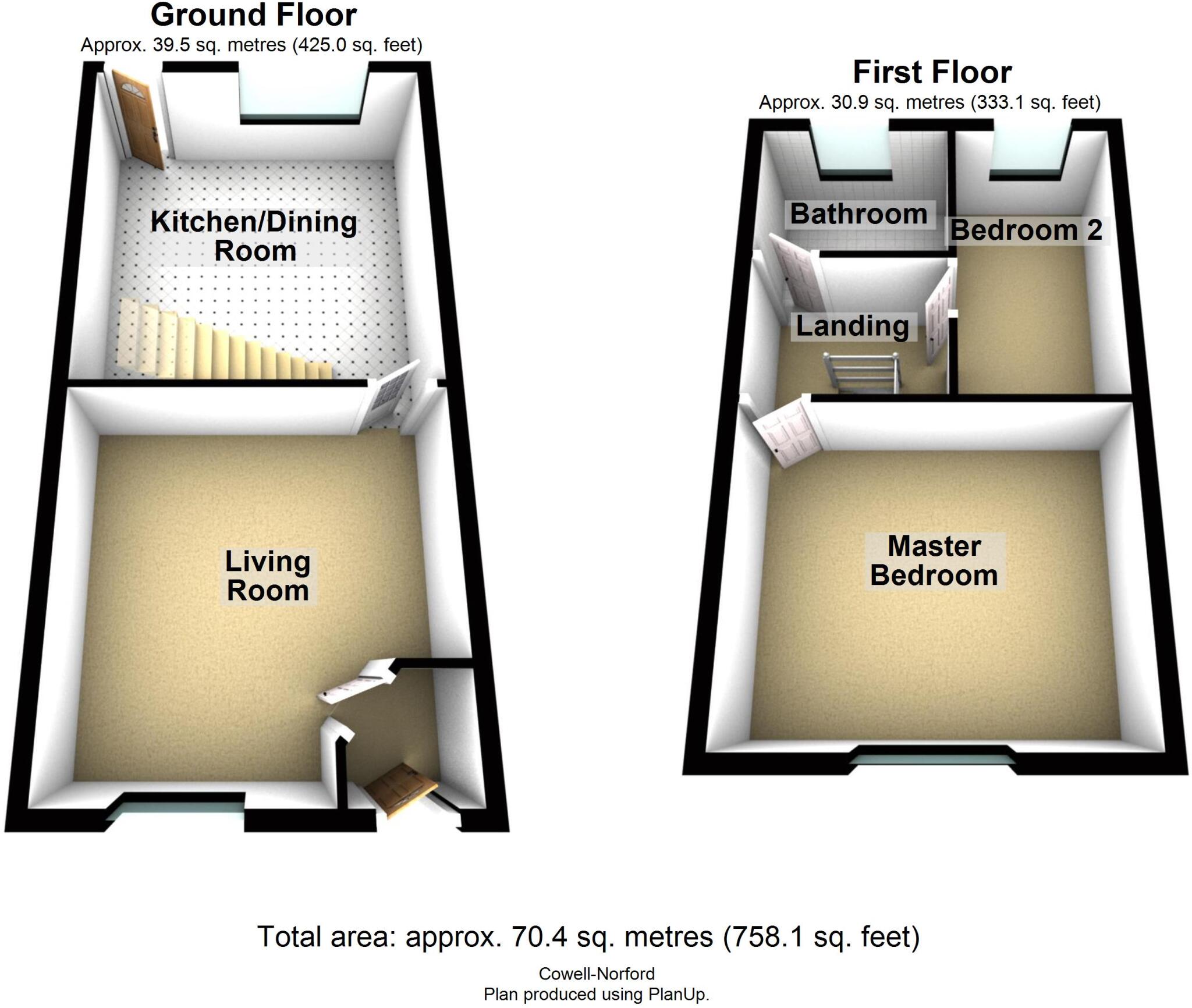 Clay Lane, Bamford, Rochdale, Lancashire, OL11 floorplan