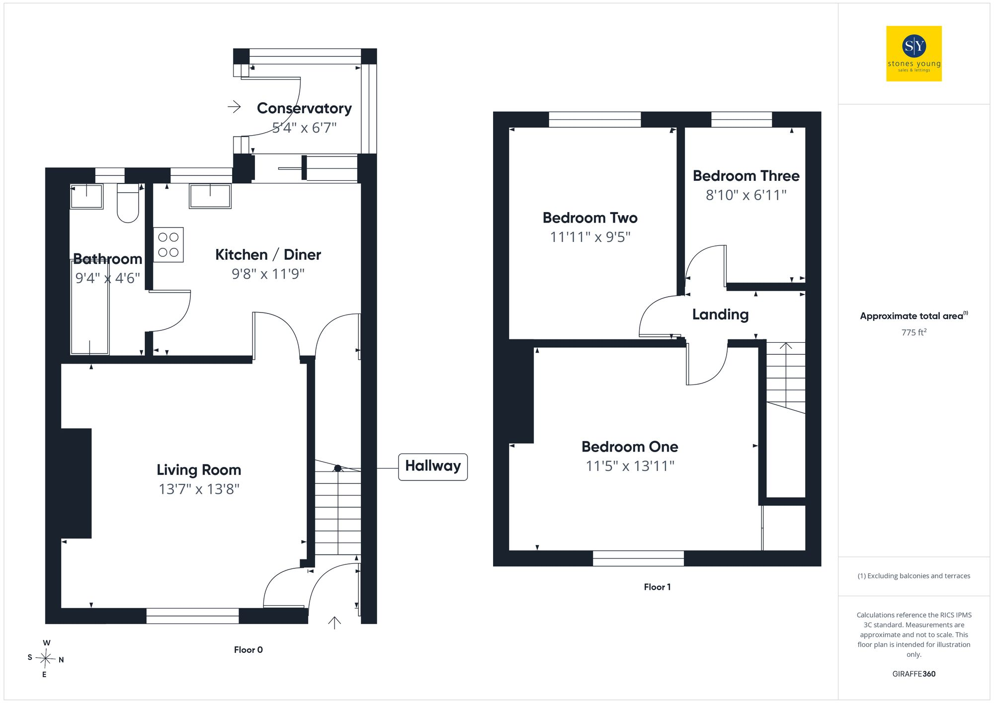 Ribble Avenue, Great Harwood, BB6 floorplan
