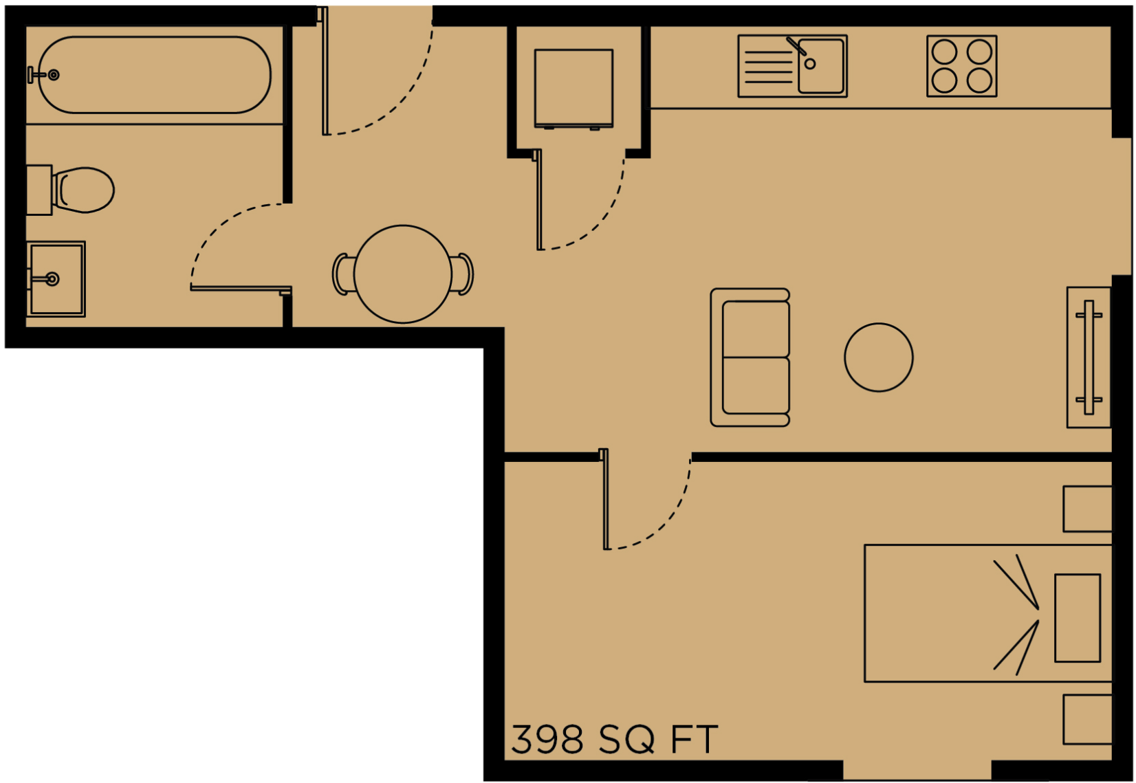 Spot, 124 Deansgate floorplan