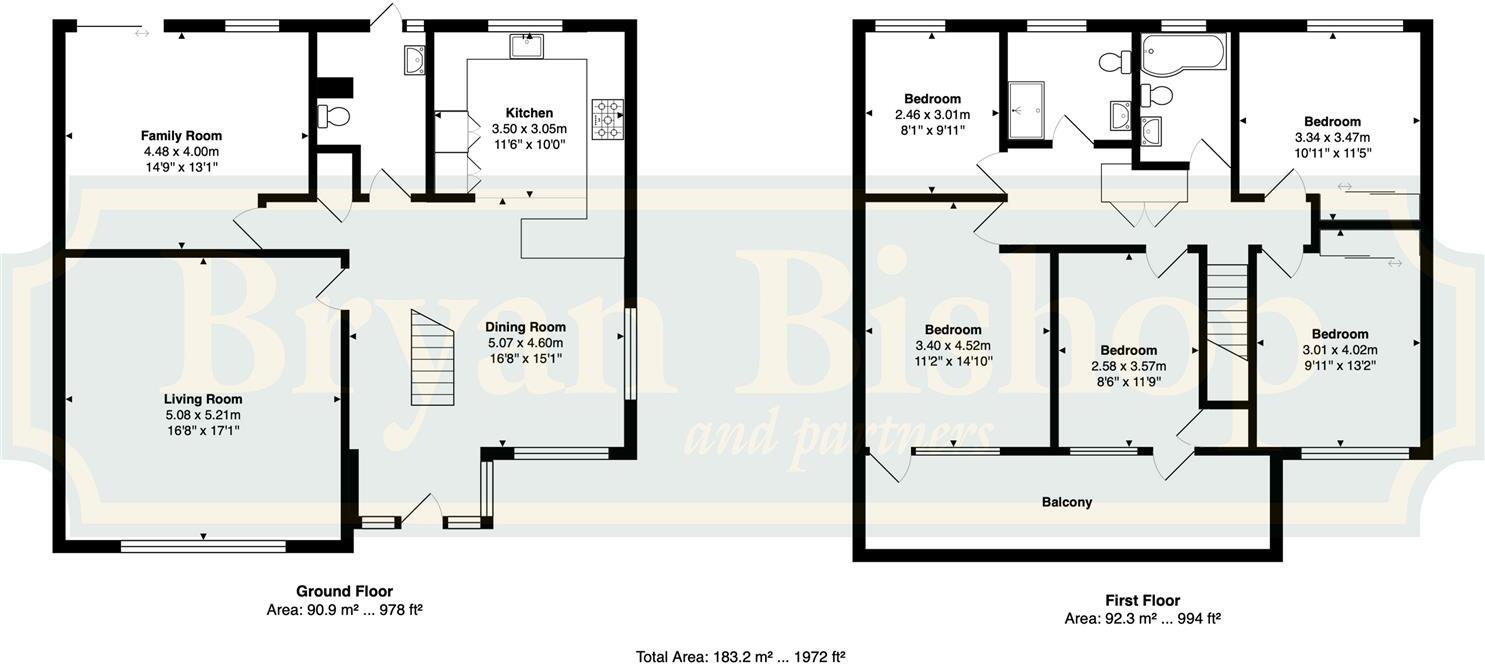 Turpins Ride, Welwyn floorplan