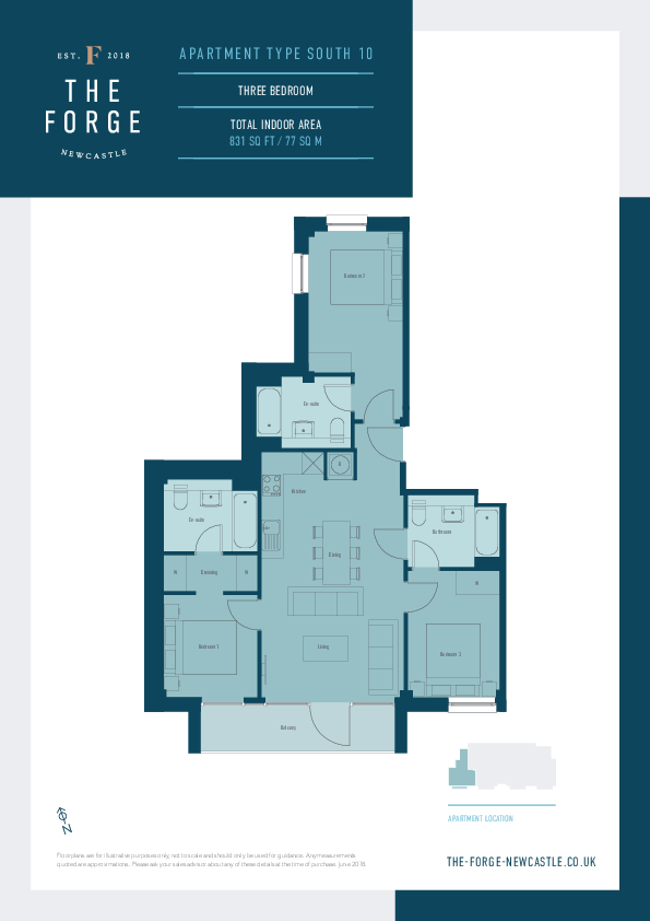 The Forge, Newcastle Newcastle upon Tyne NE1 floorplan