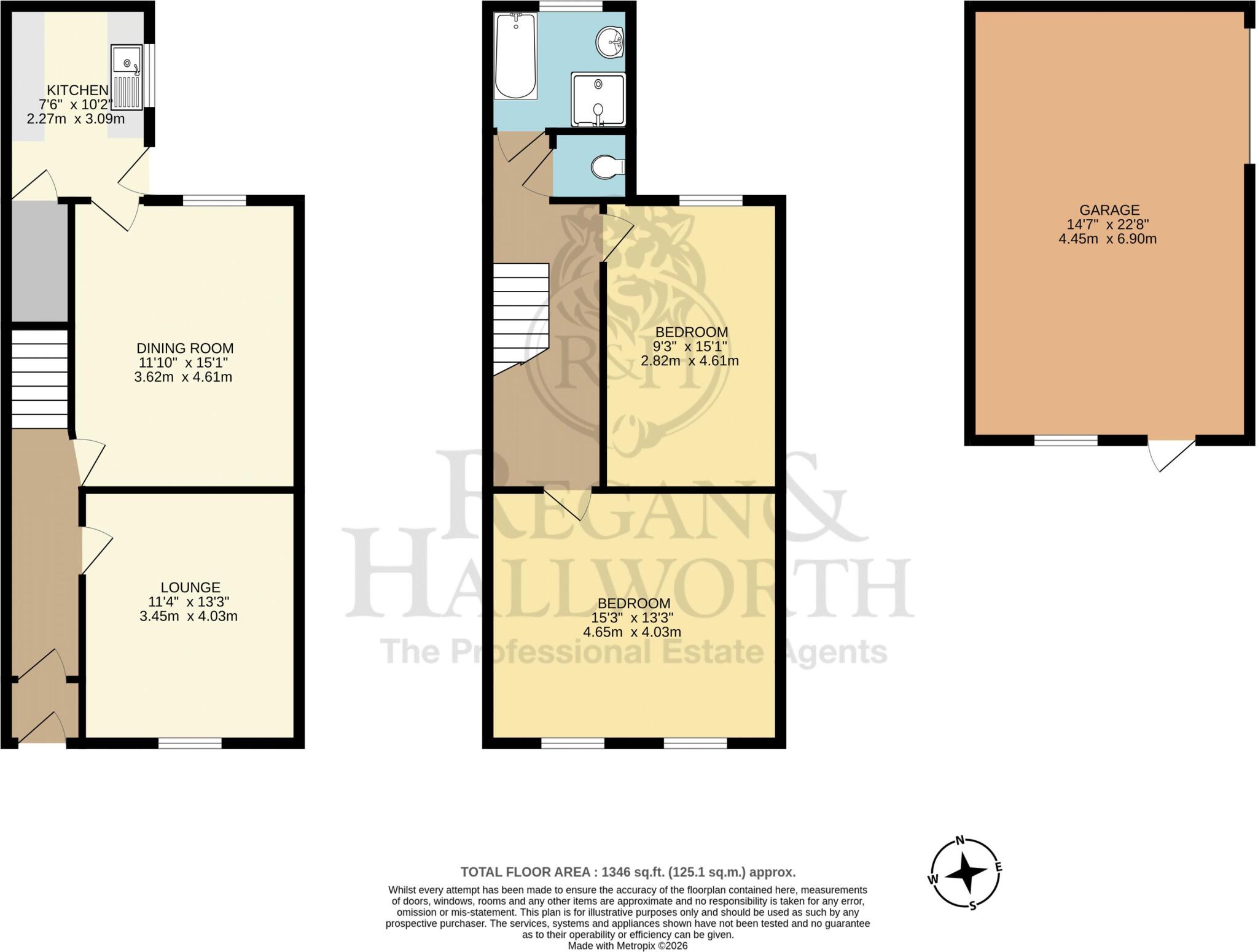 Neville Street, Platt Bridge, WN2 5BN floorplan