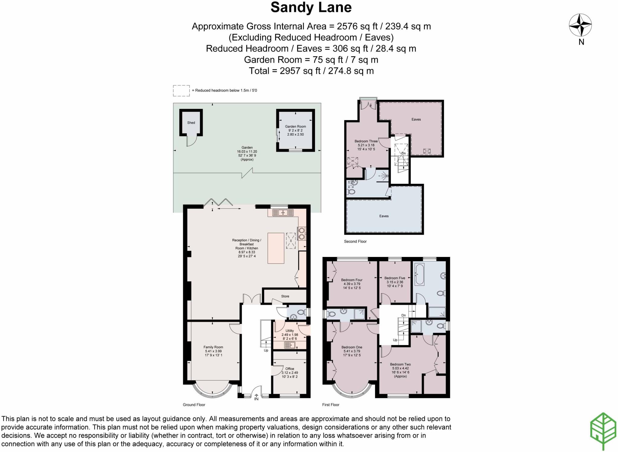Sandy Lane, Richmond, TW10 floorplan