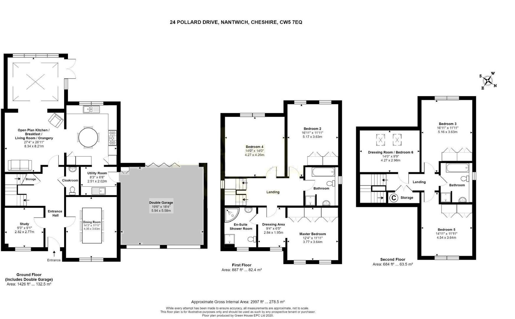 Pollard Drive, Stapeley, Cheshire floorplan