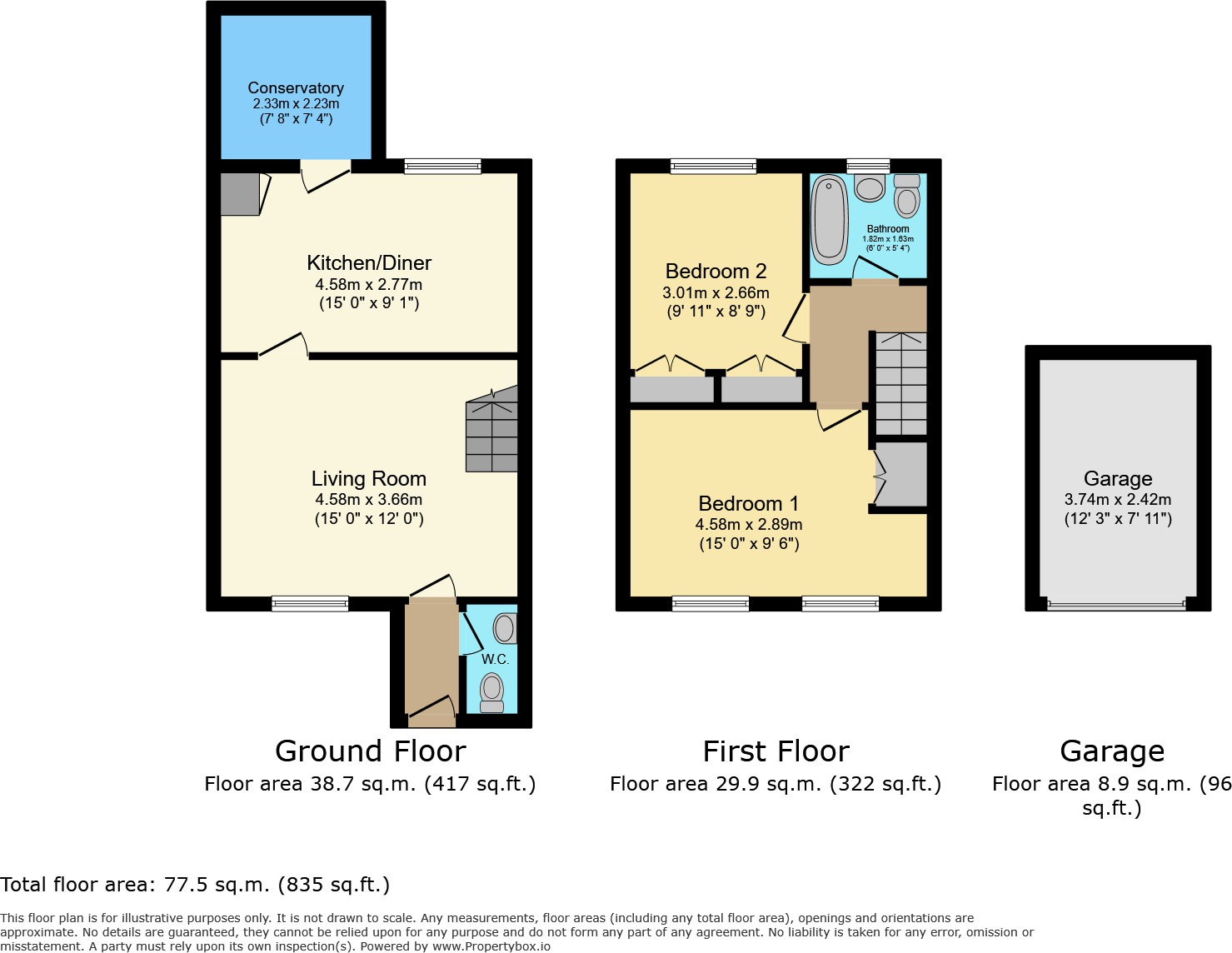 Oliver Street, Leicester, Leicestershire floorplan