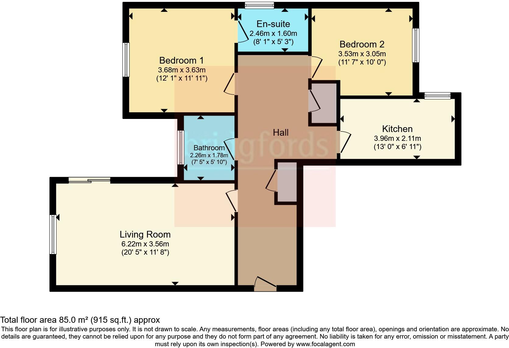 Temple Road, Buxton, Derbyshire, SK17 floorplan