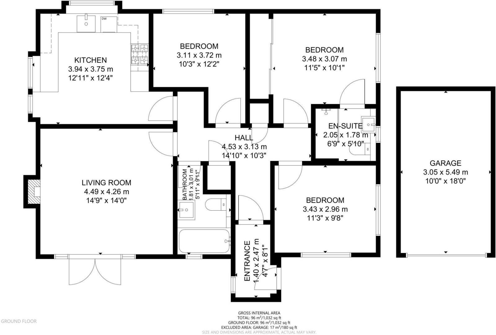 Main Road, Nutbourne, Chichester floorplan