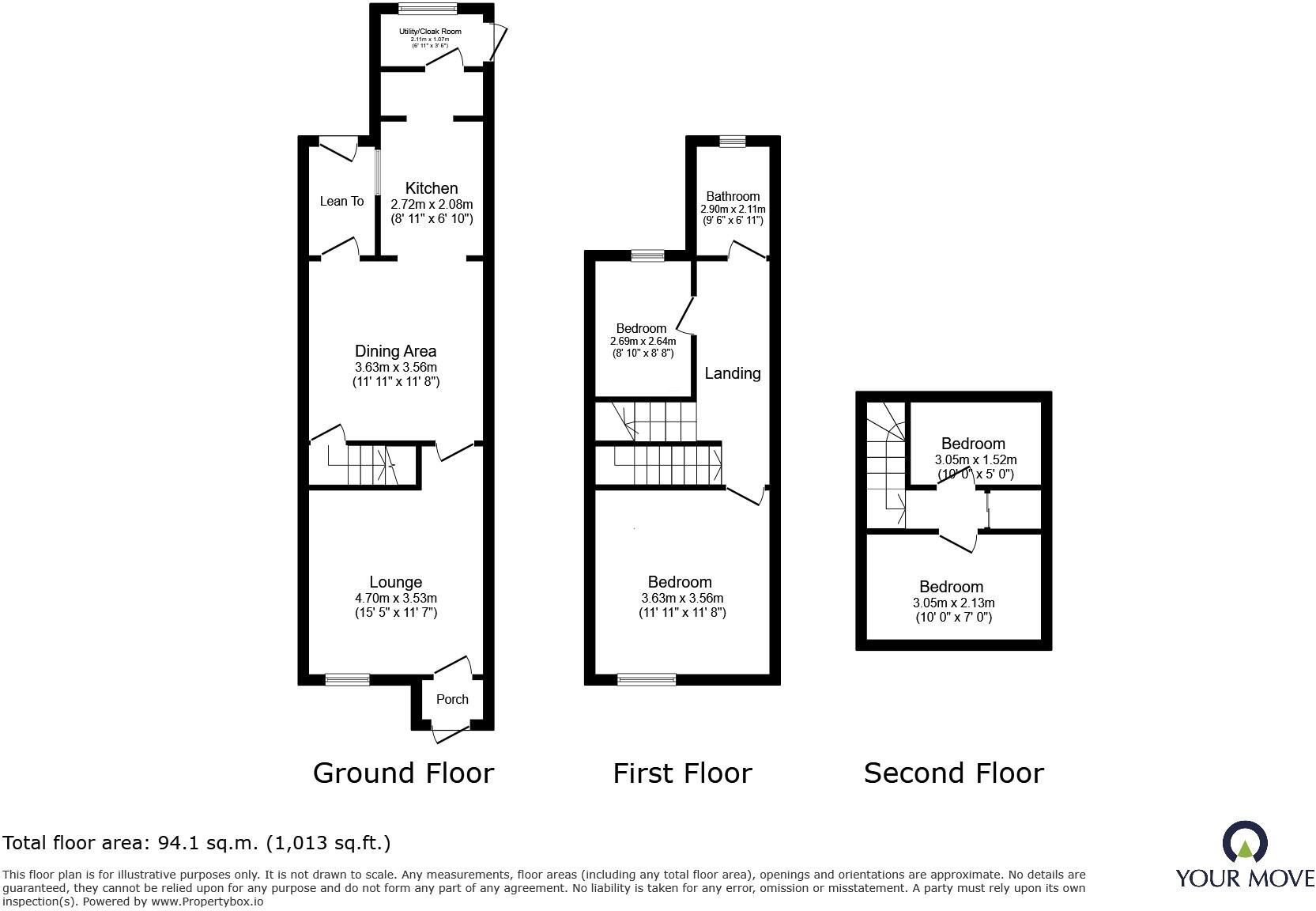 Highfield Street, Coalville, Leicestershire, LE67 floorplan