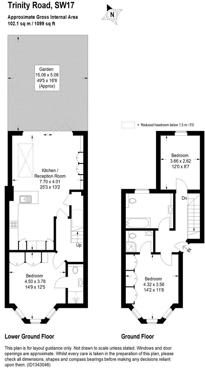 Trinity Road, London, SW17 floorplan