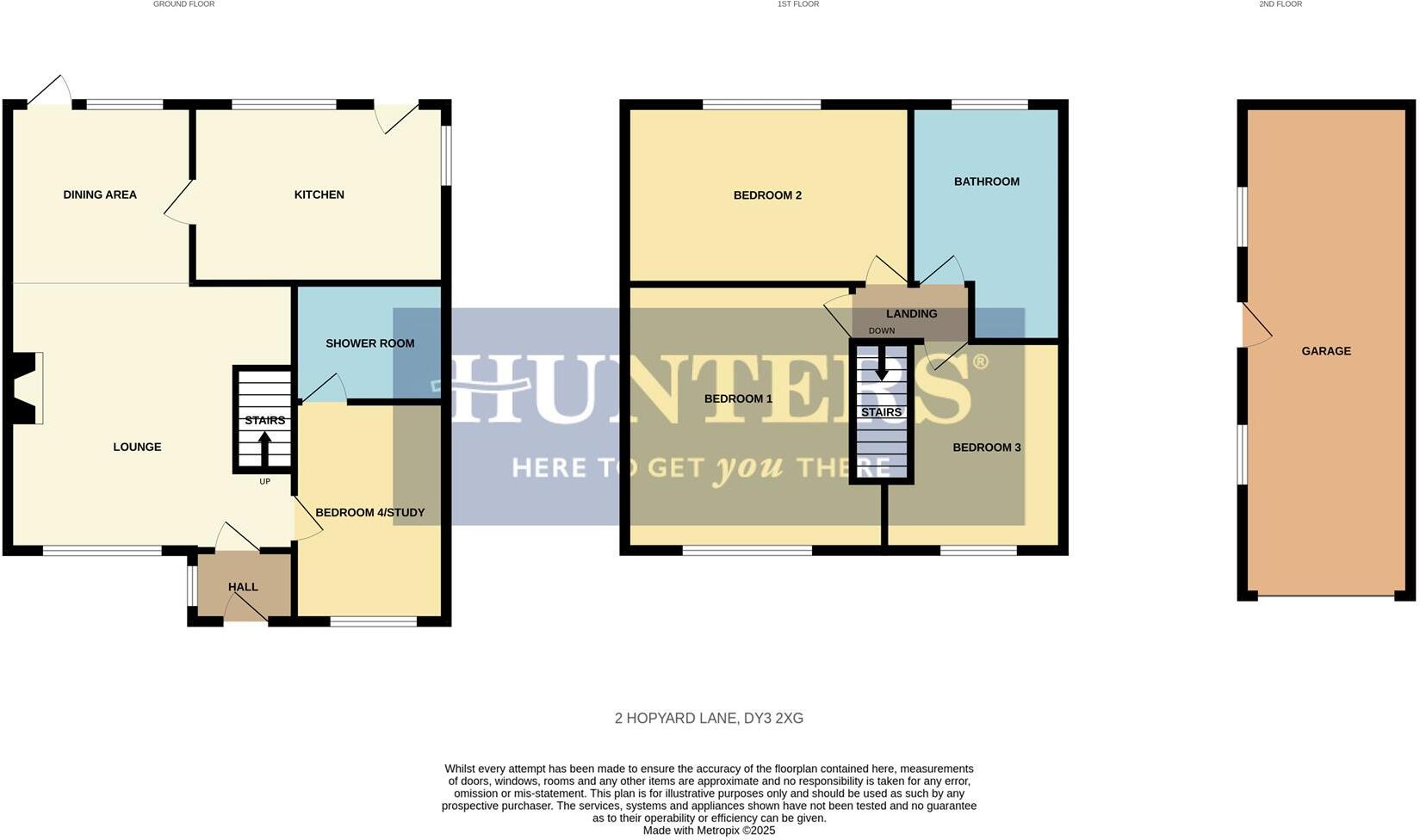 Hopyard Lane, Lower Gornal, DY3 2XG floorplan