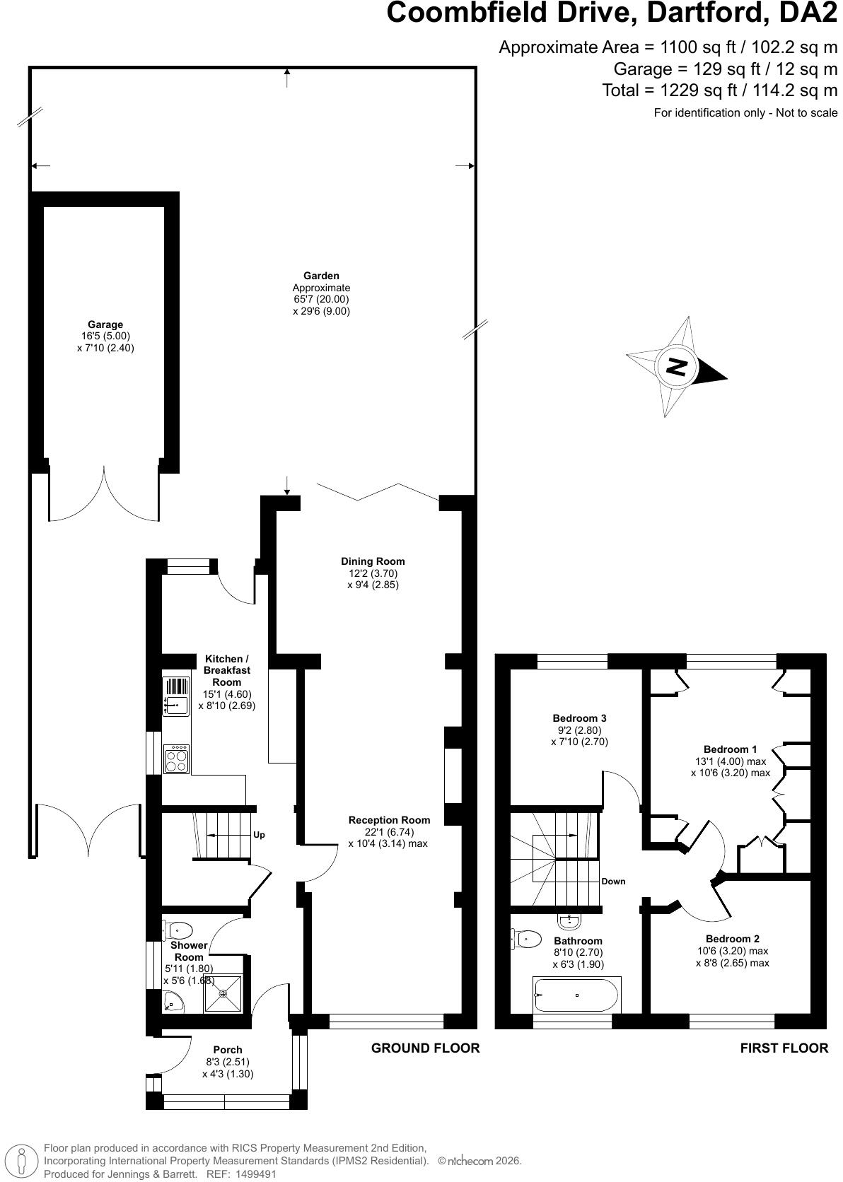 Coombfield Drive, Dartford, DA2 floorplan