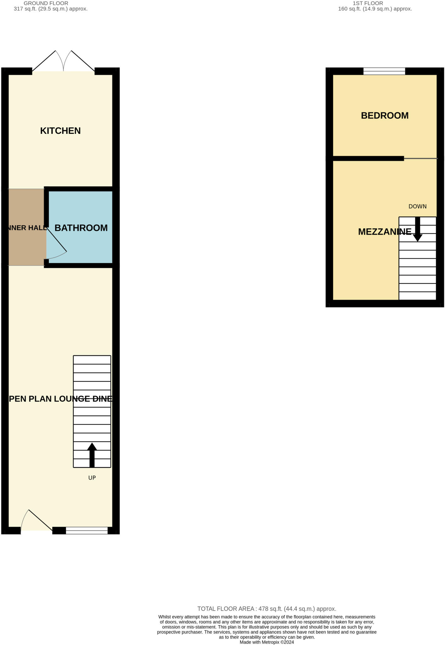 Prospect Road, Denby, Ripley floorplan