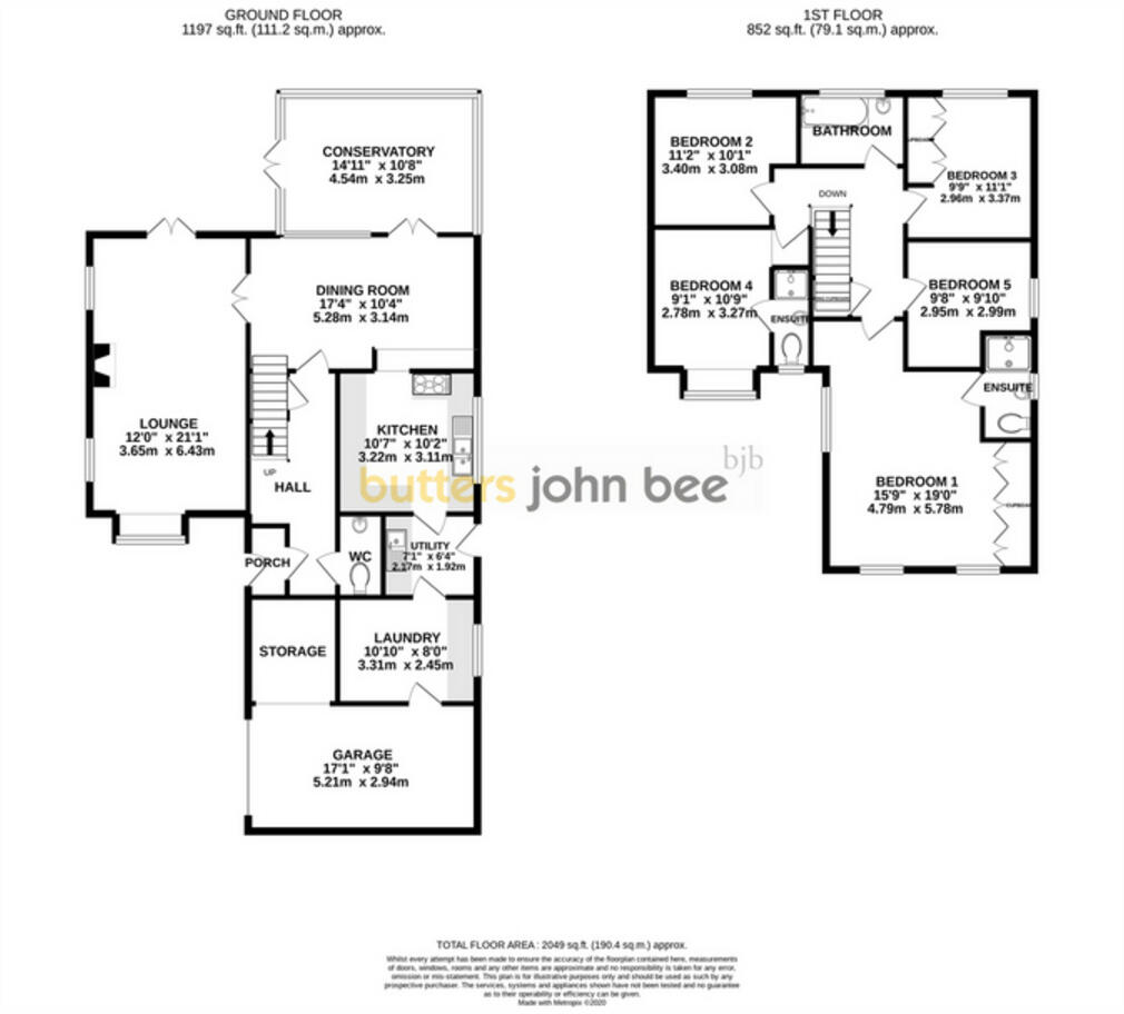 Thrush Way, Winsford floorplan
