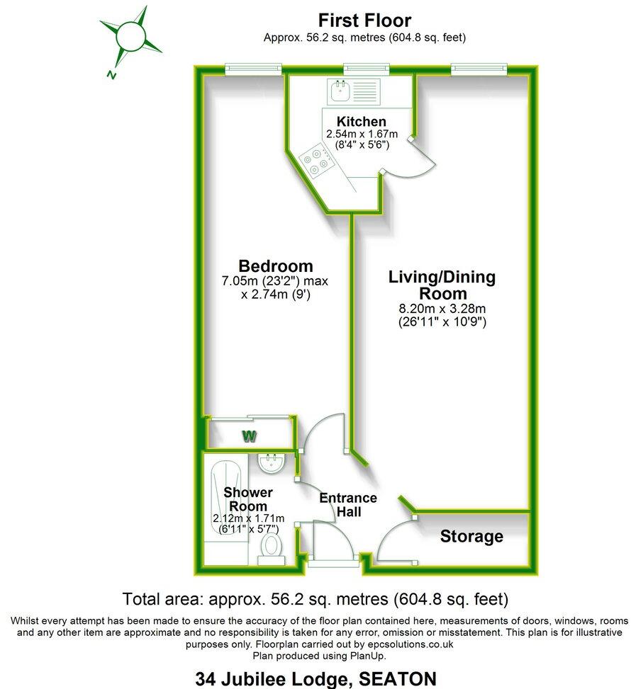 The Underfleet, Seaton, Devon, EX12 floorplan