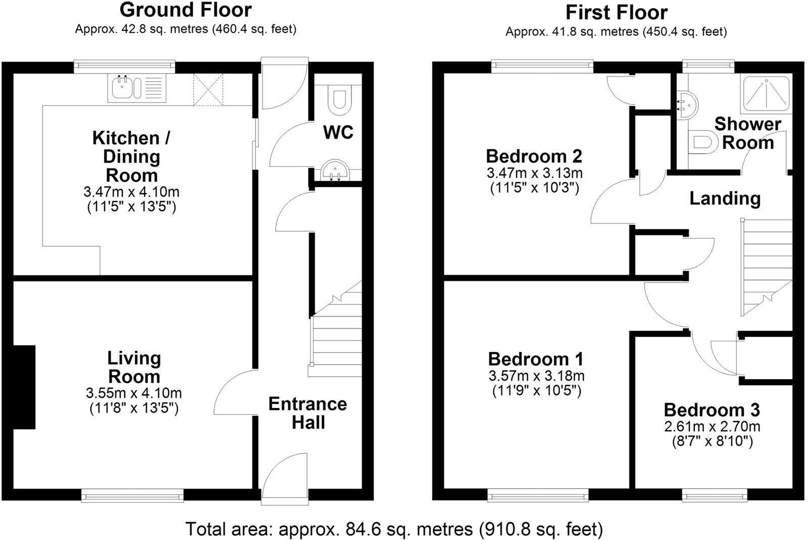 Woolley Close, Brampton, Huntingdon, Cambridgeshire, PE28 floorplan