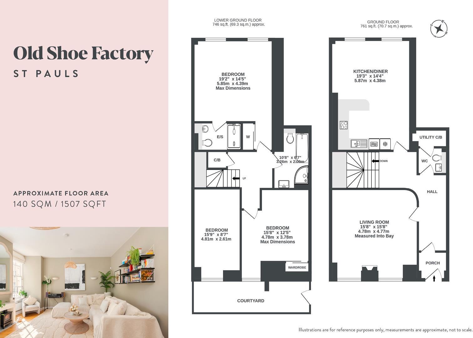 Portland Square, St Pauls floorplan
