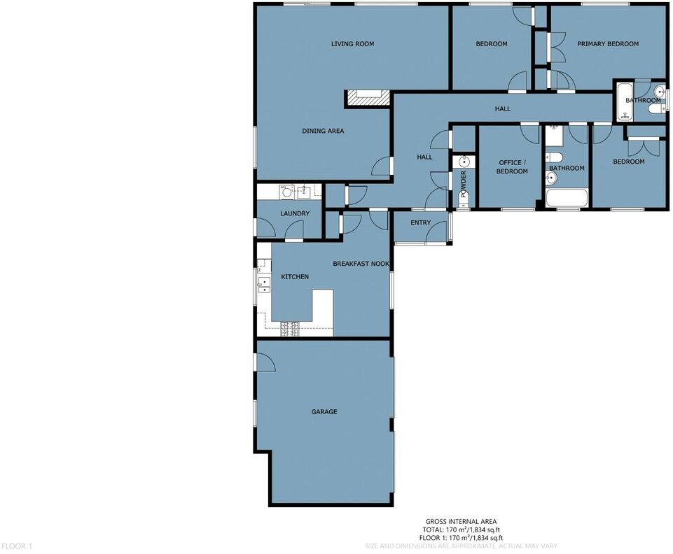 The Coppice, Battle, TN33 floorplan