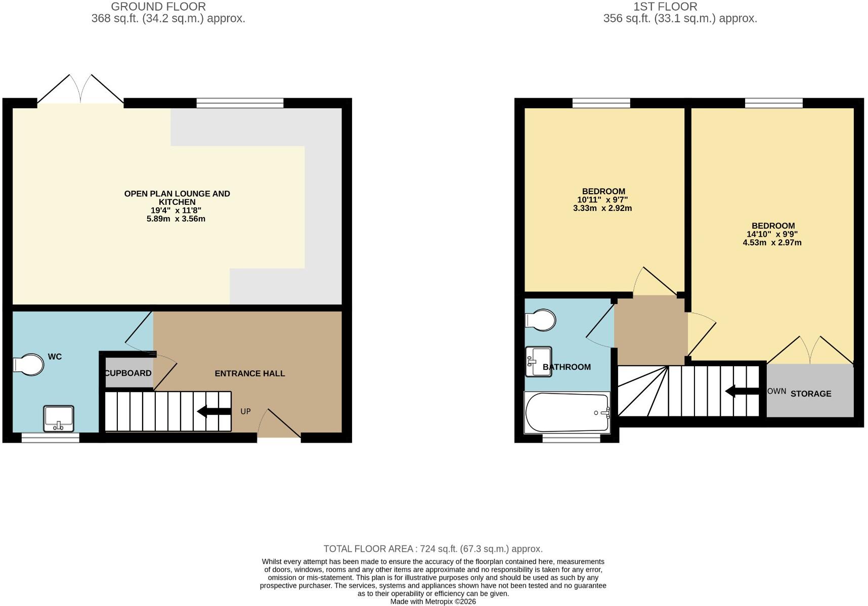Spread Eagle Mews, WITHAM floorplan