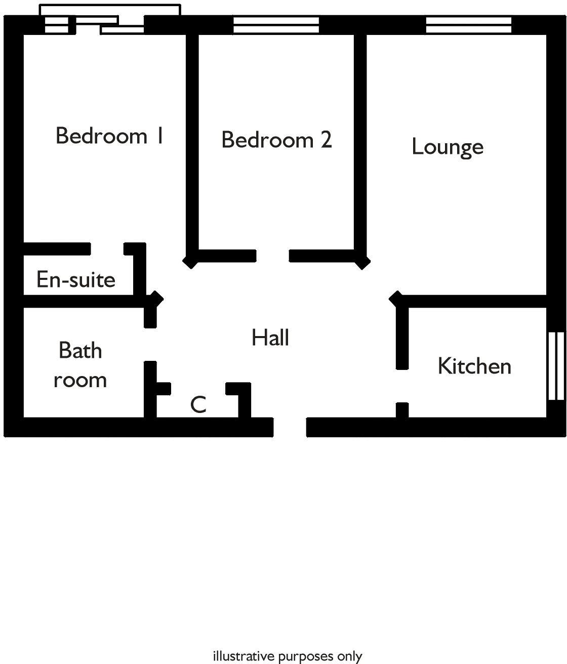 Hiltingbury House, Little Foxes Drive, Park Gate SO31 1DT floorplan