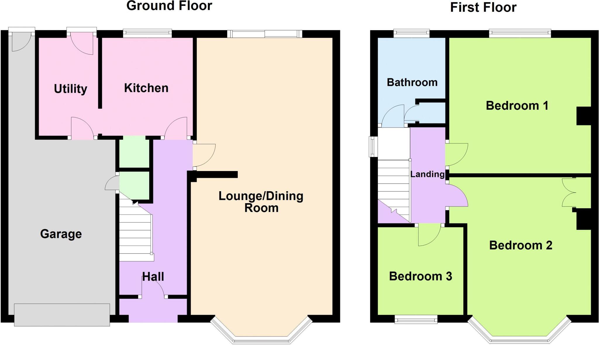 Green Lane, Shelfield, WS4 1RW floorplan