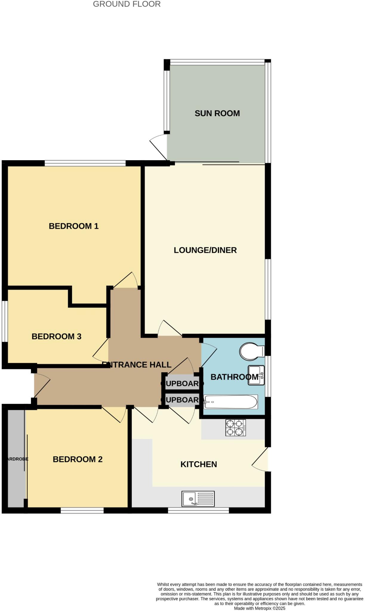 West End, Hogsthorpe, PE24 floorplan
