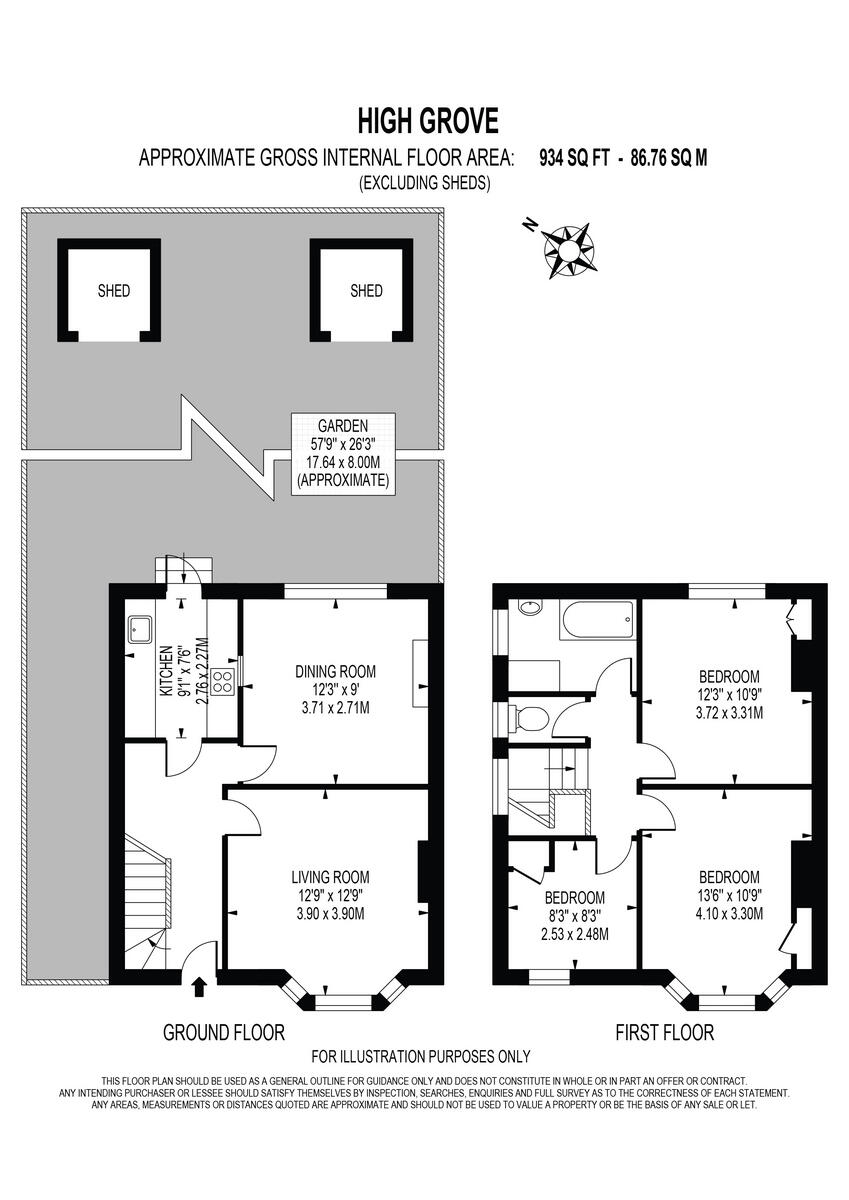 High Grove, London floorplan
