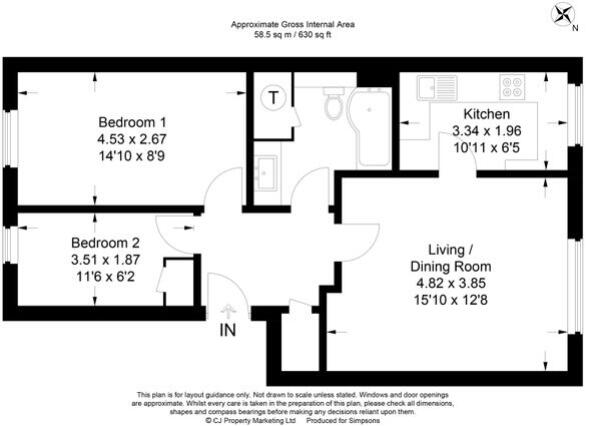 Spenlove Close, Abingdon floorplan