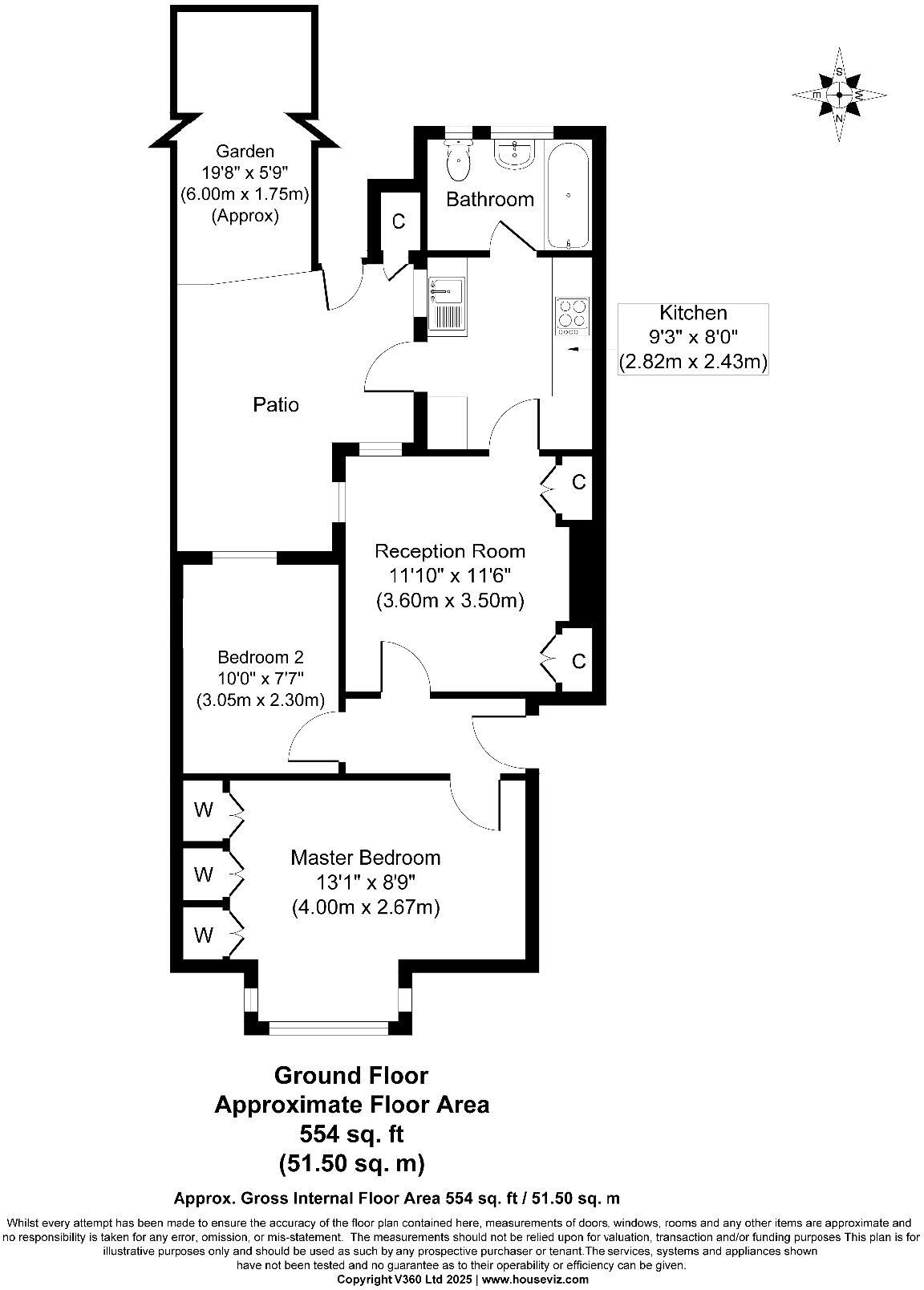 Grafton Road, Acton floorplan