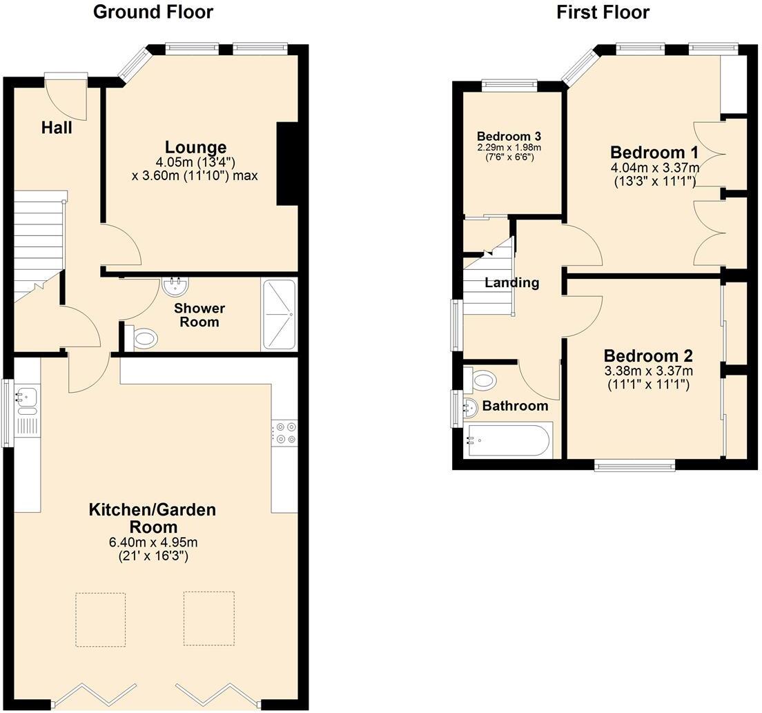Ellesmere Avenue, Hull floorplan