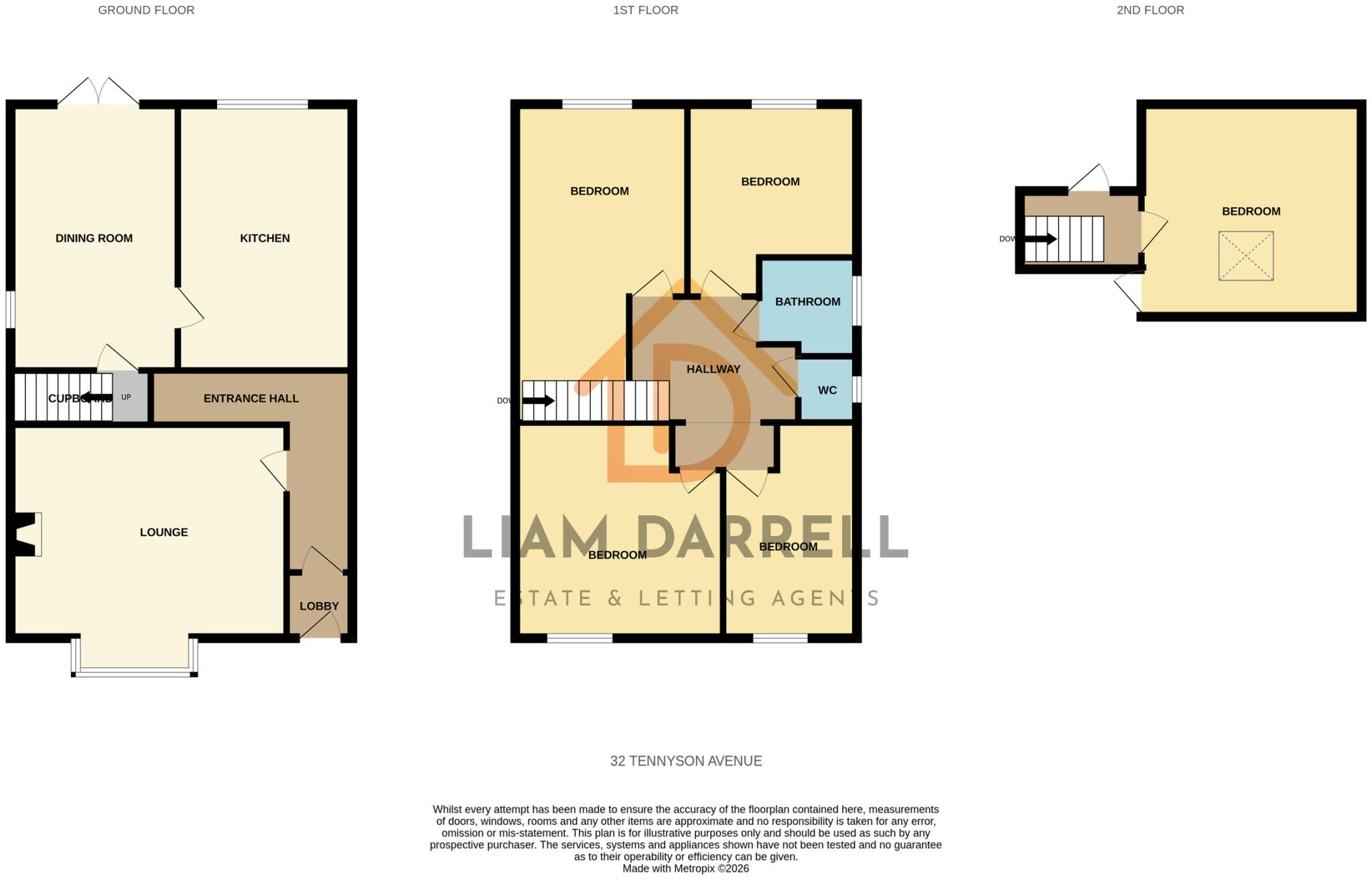 Tennyson Avenue, Scarborough, North Yorkshire floorplan