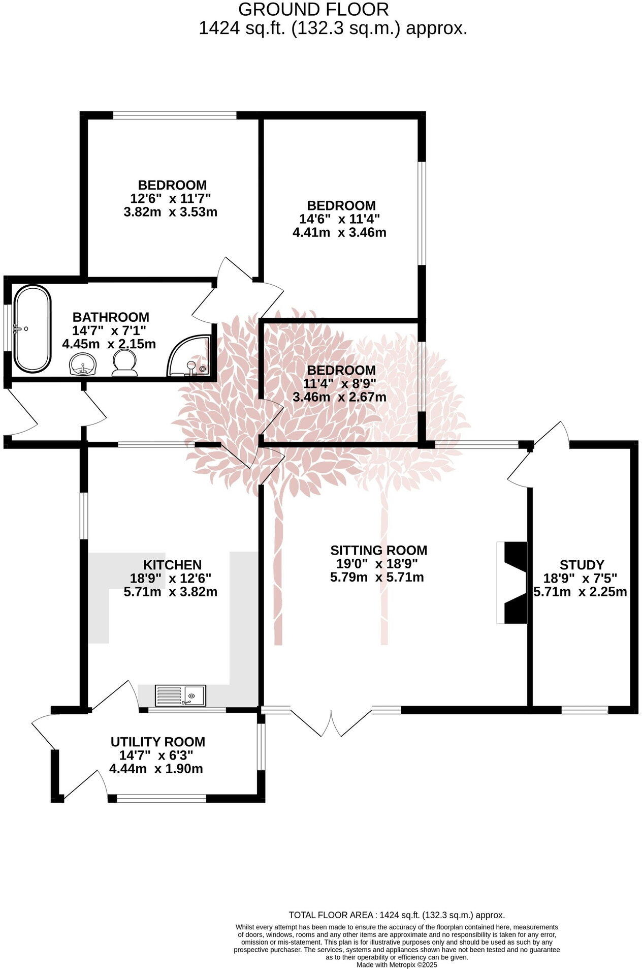 Garstons, Wrington floorplan