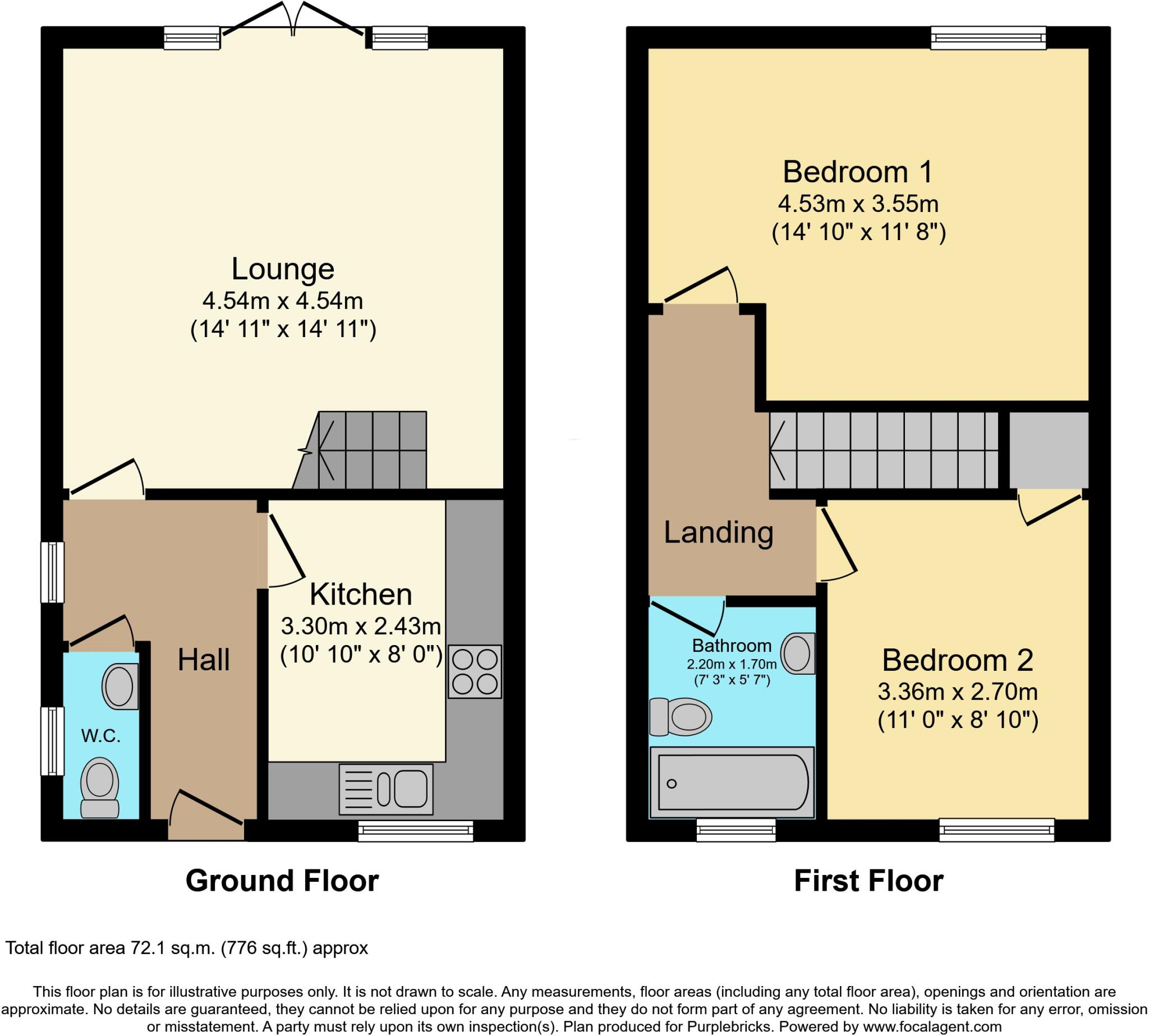Embankment Close, Mansfield, NG20 floorplan