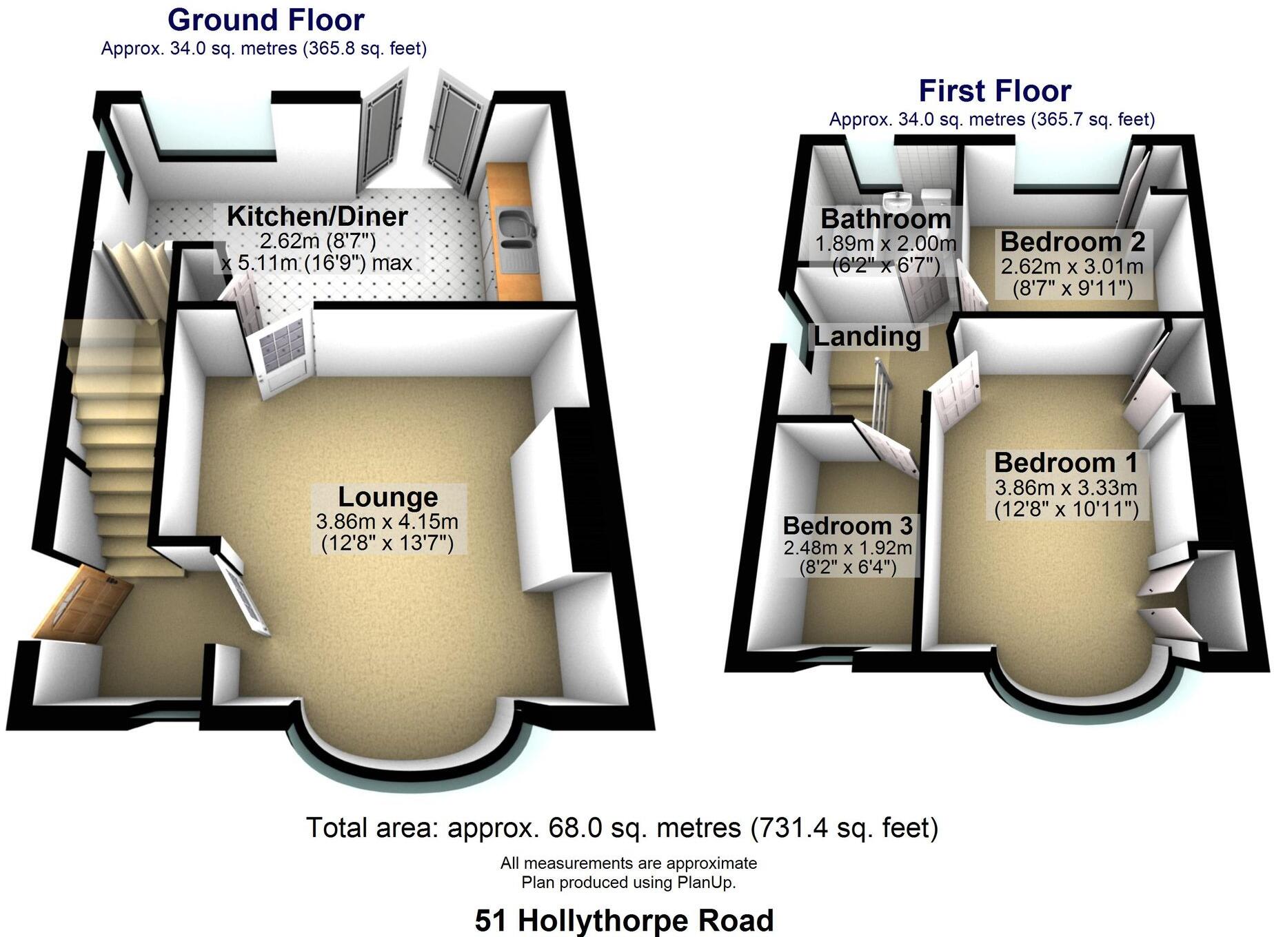 Hollythorpe Road, Norton Lees, S8 floorplan