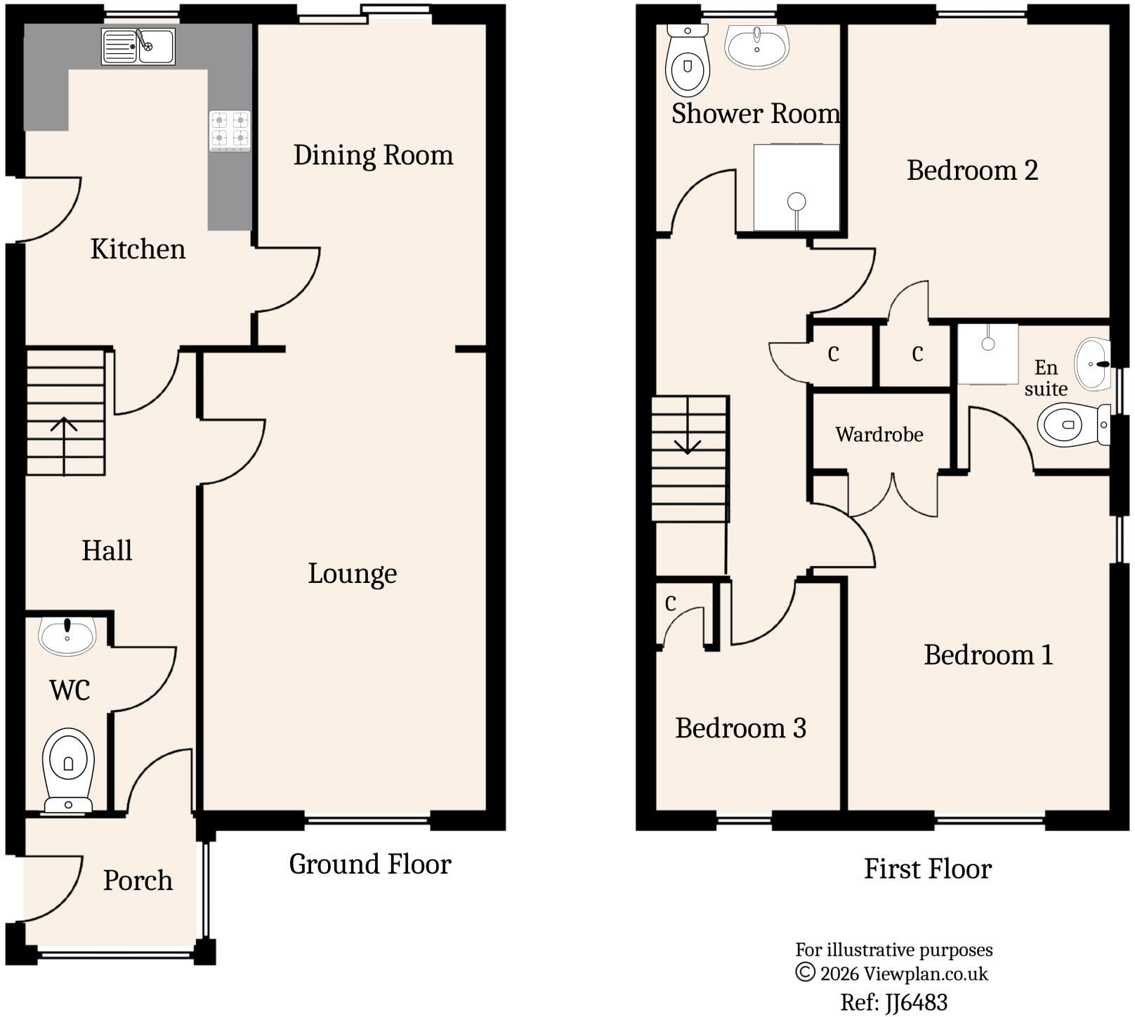 Cae Llwyndu, Nelson, Treharris, CF46 6HX floorplan