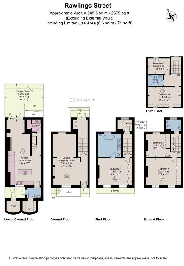Rawlings Street, London, SW3 floorplan