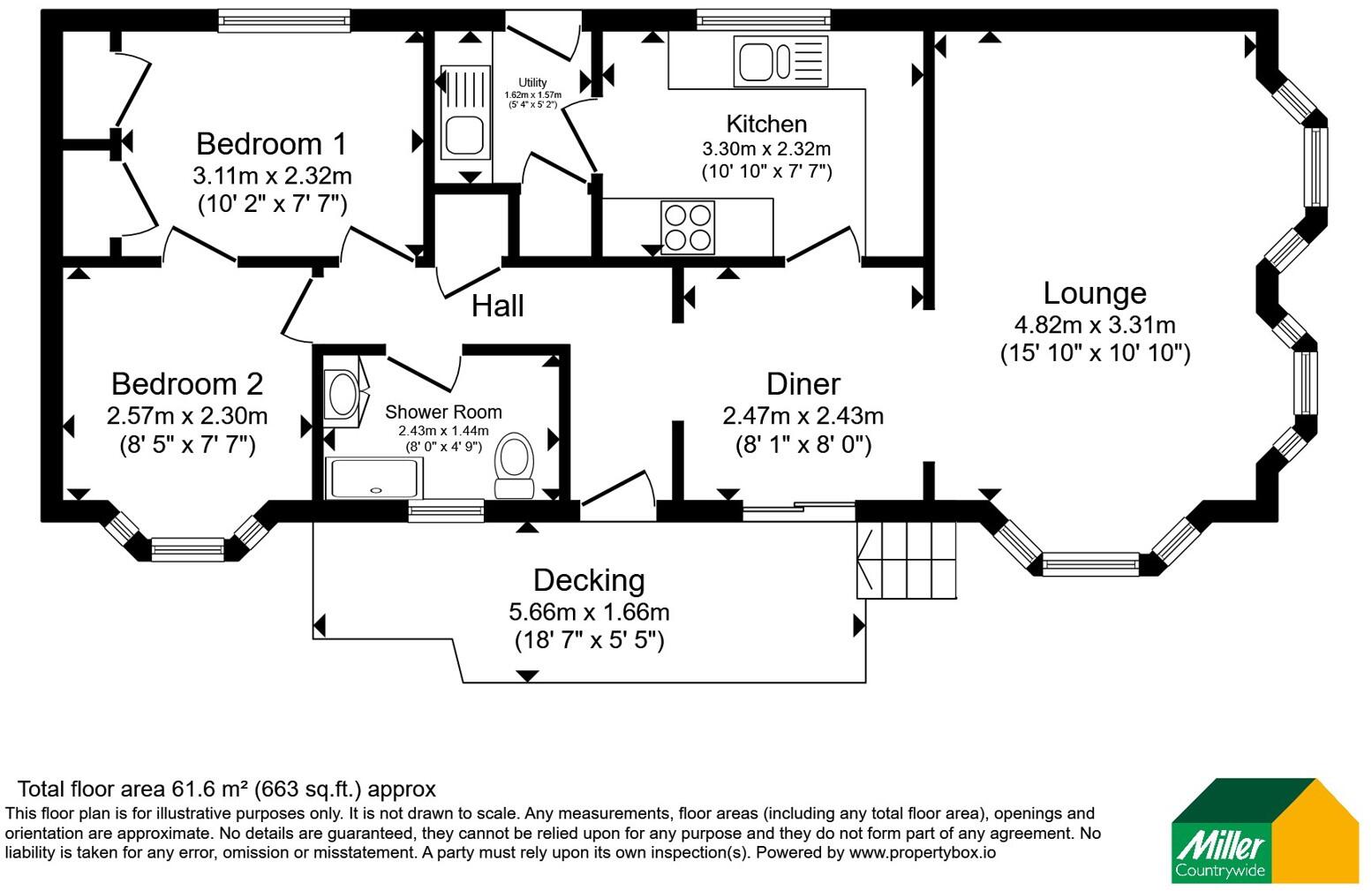 Site 1A, Goldenbank, Falmouth, Cornwall, TR11 floorplan