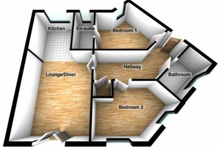 Threelands, Birkenshaw, Bradford, West Yorkshire, BD11 floorplan